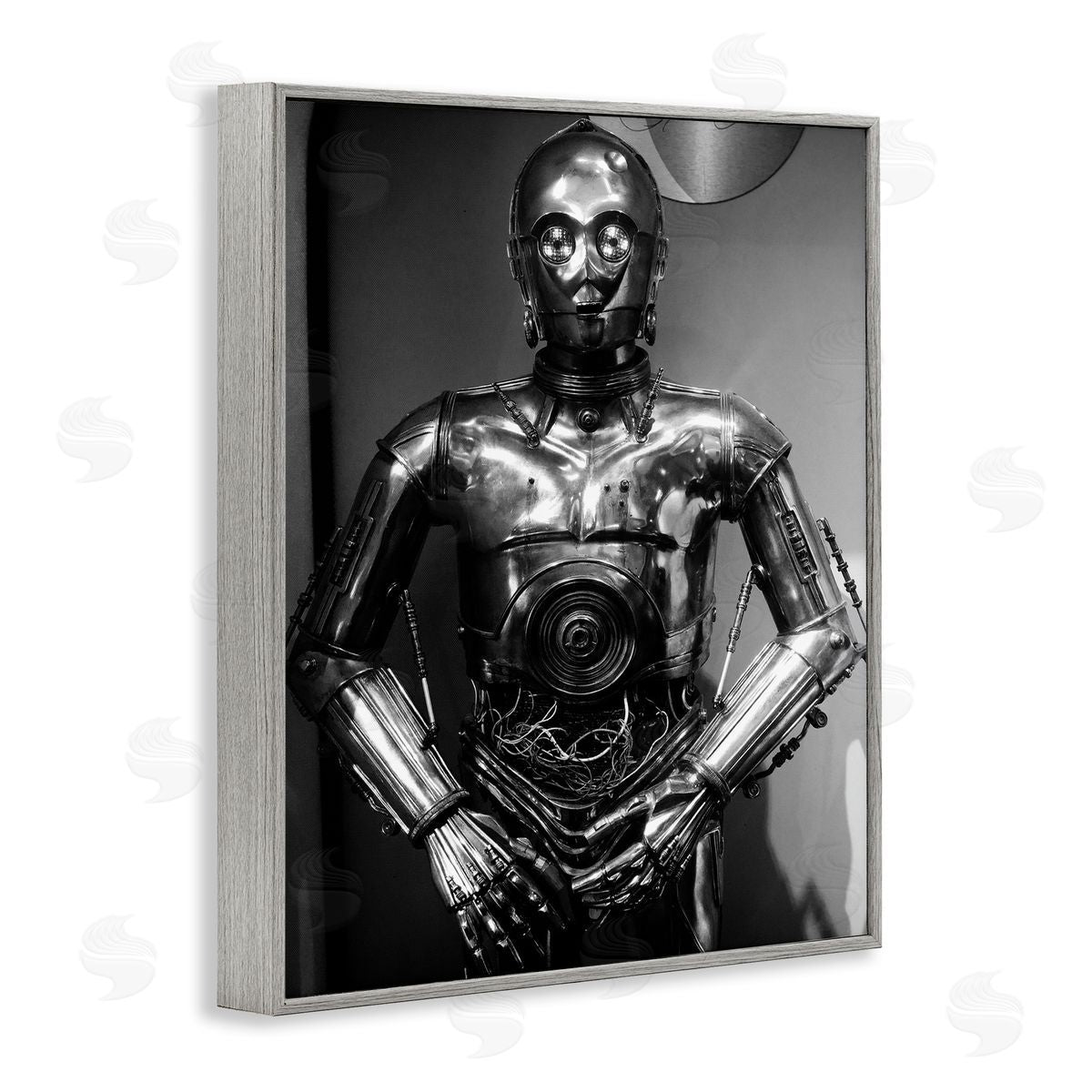 Nice Nshuti Iconic Robot Science Fiction Character Black White