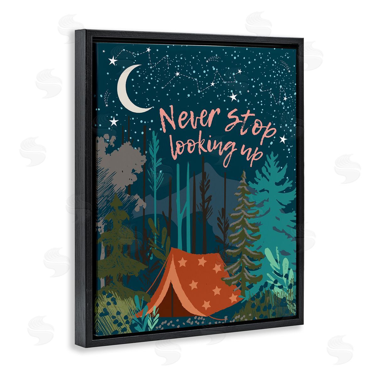 Jennifer Ellory Never Stop Looking Up Phrase Night Sky Camping