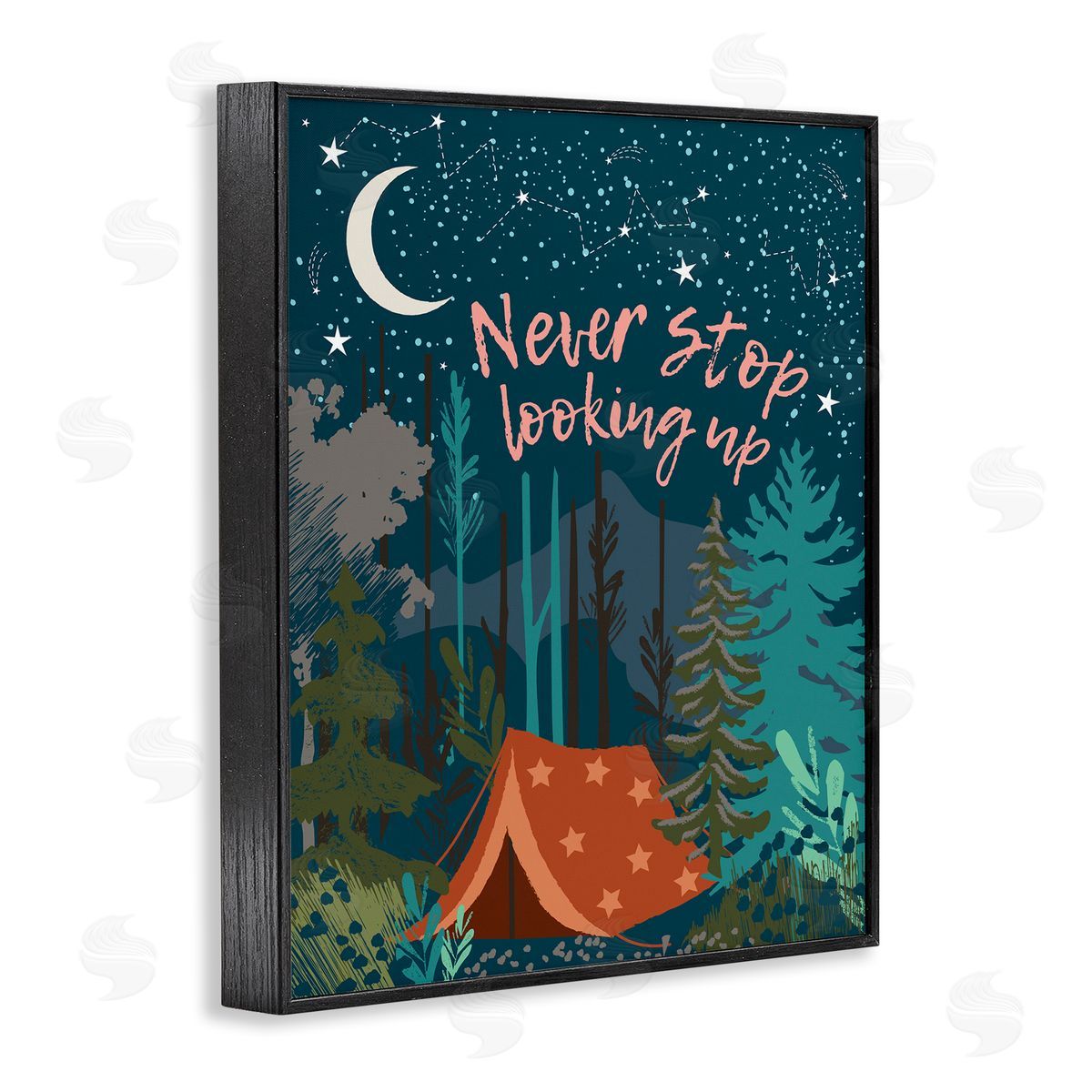 Jennifer Ellory Never Stop Looking Up Phrase Night Sky Camping