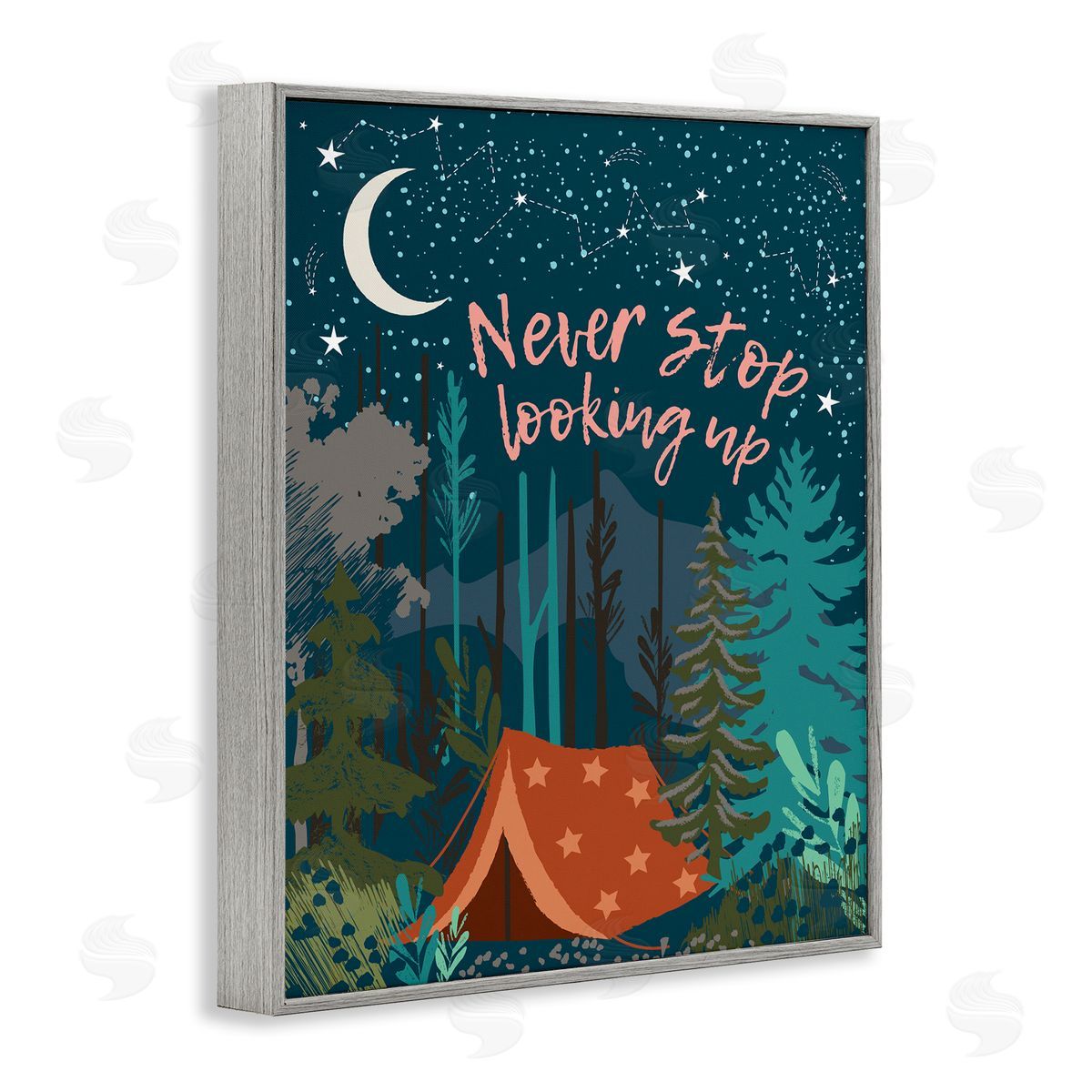 Jennifer Ellory Never Stop Looking Up Phrase Night Sky Camping