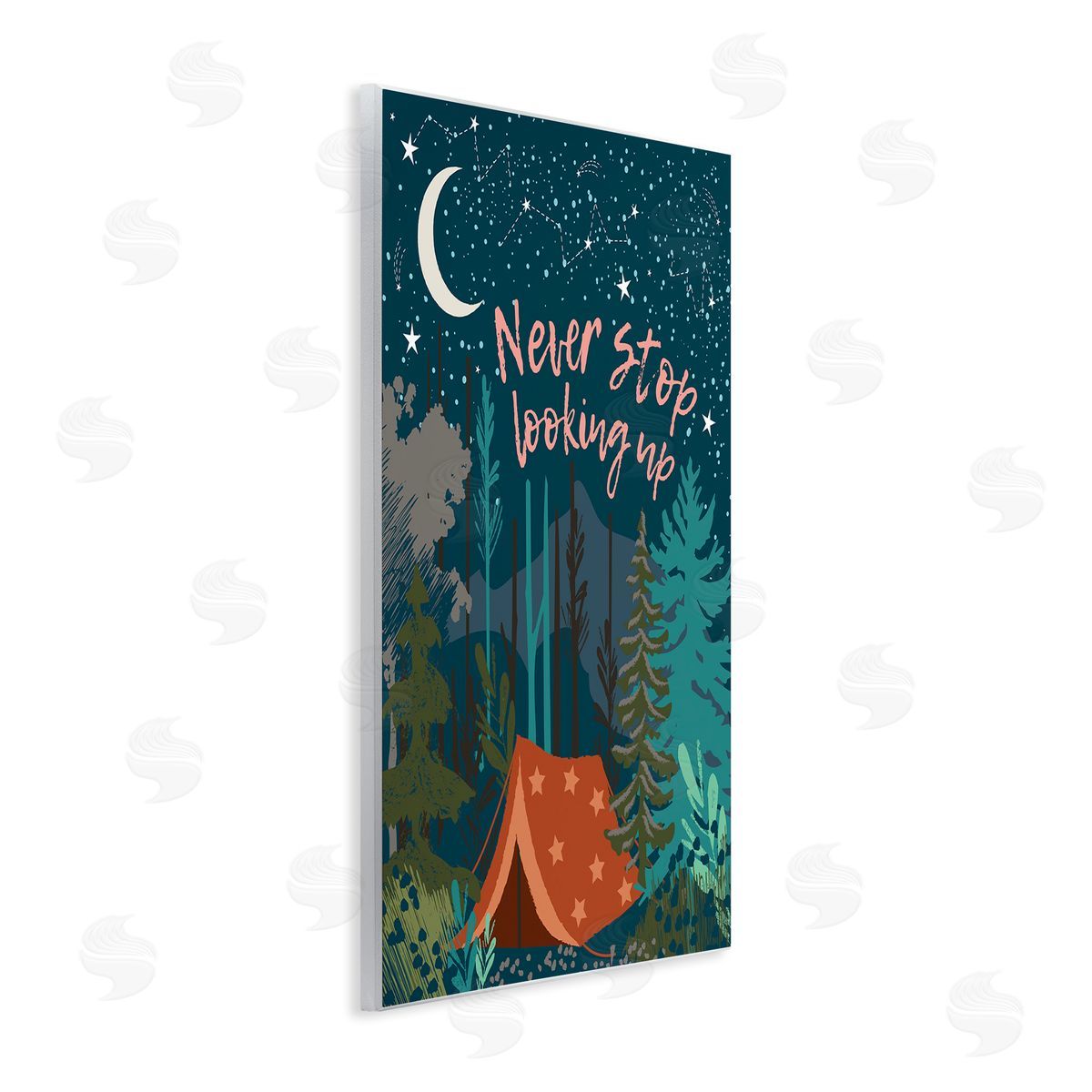 Jennifer Ellory Never Stop Looking Up Phrase Night Sky Camping