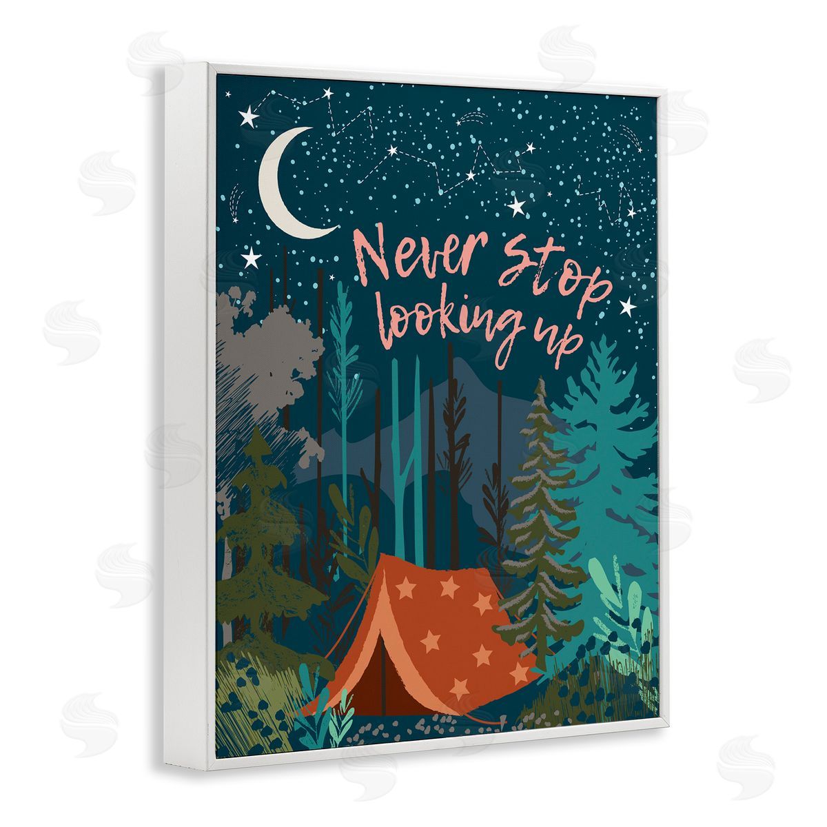 Jennifer Ellory Never Stop Looking Up Phrase Night Sky Camping