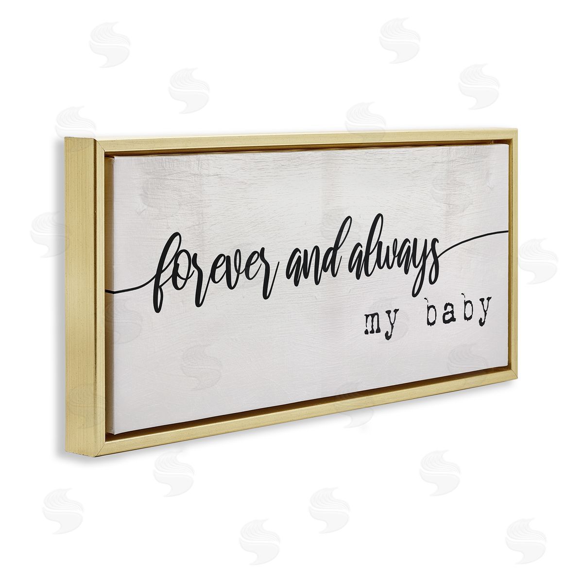 Stupell Studio Forever and Always Sentiments Rustic Romantic Typography