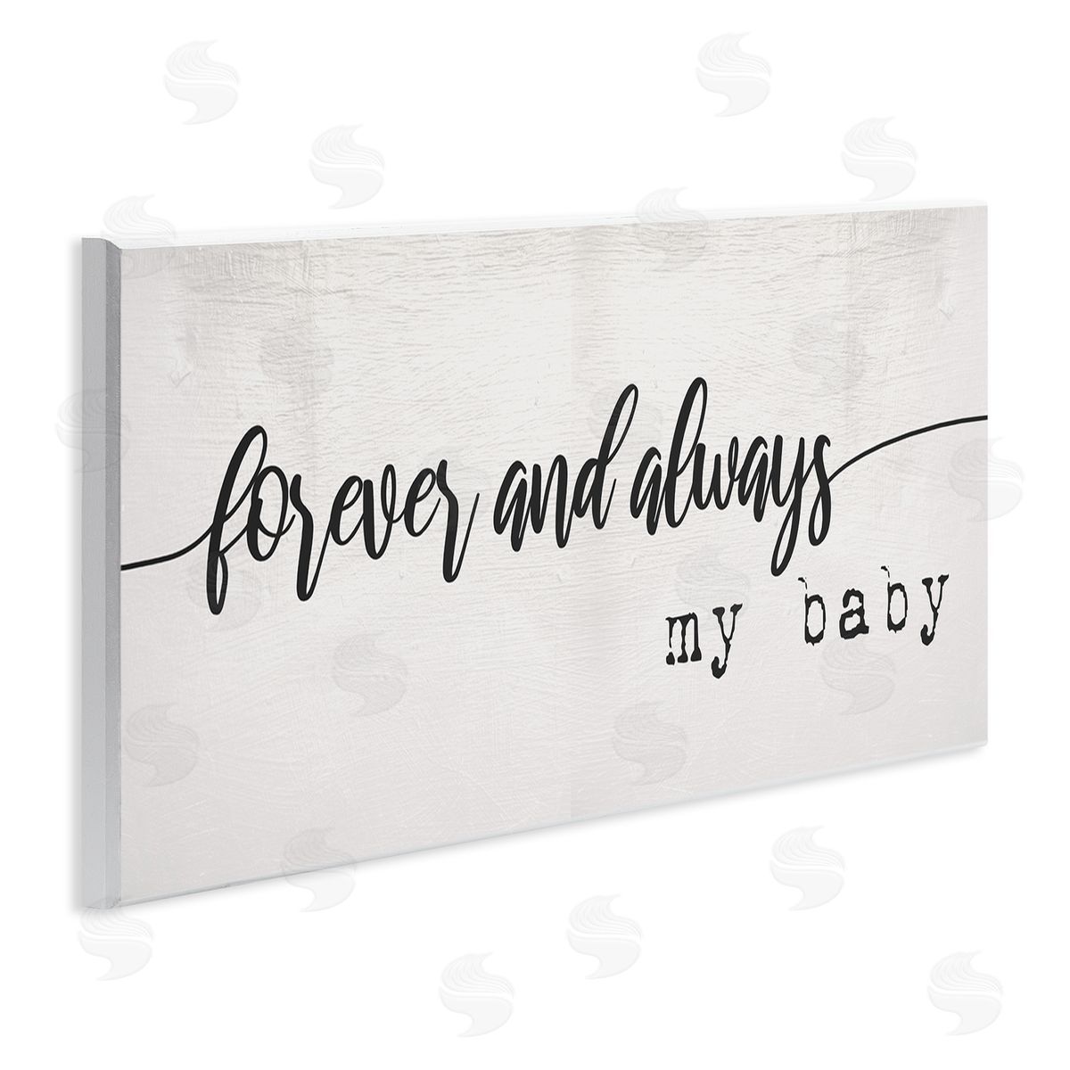 Stupell Studio Forever and Always Sentiments Rustic Romantic Typography