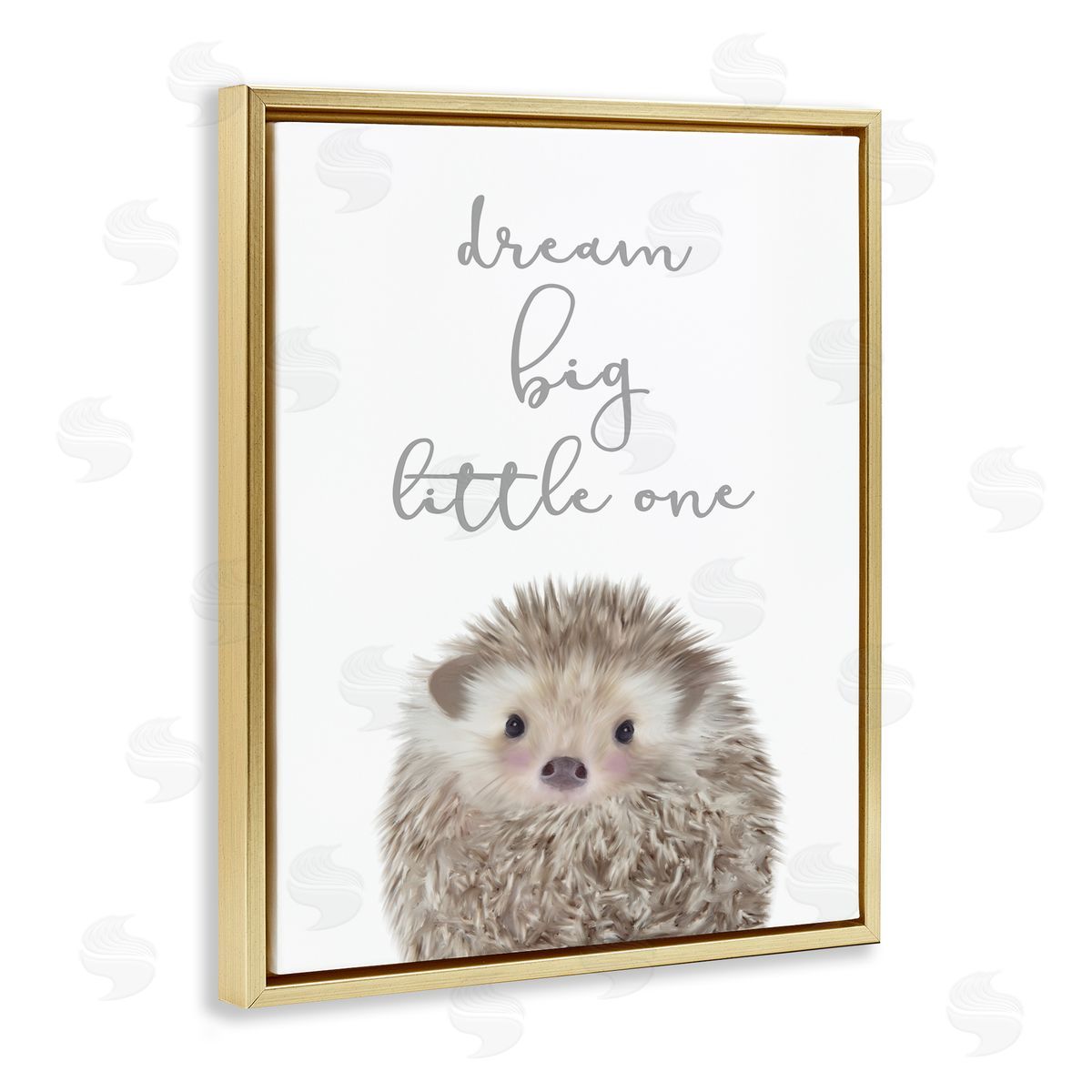 Leah Straatsma Dream Big Little One Adorable Inspirational Hedgehog