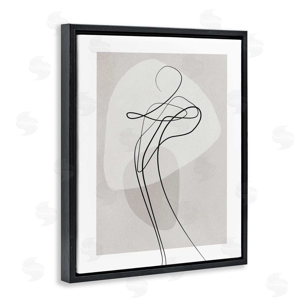 Design Fabrikken Fluid Human Form Abstract Bold Linework