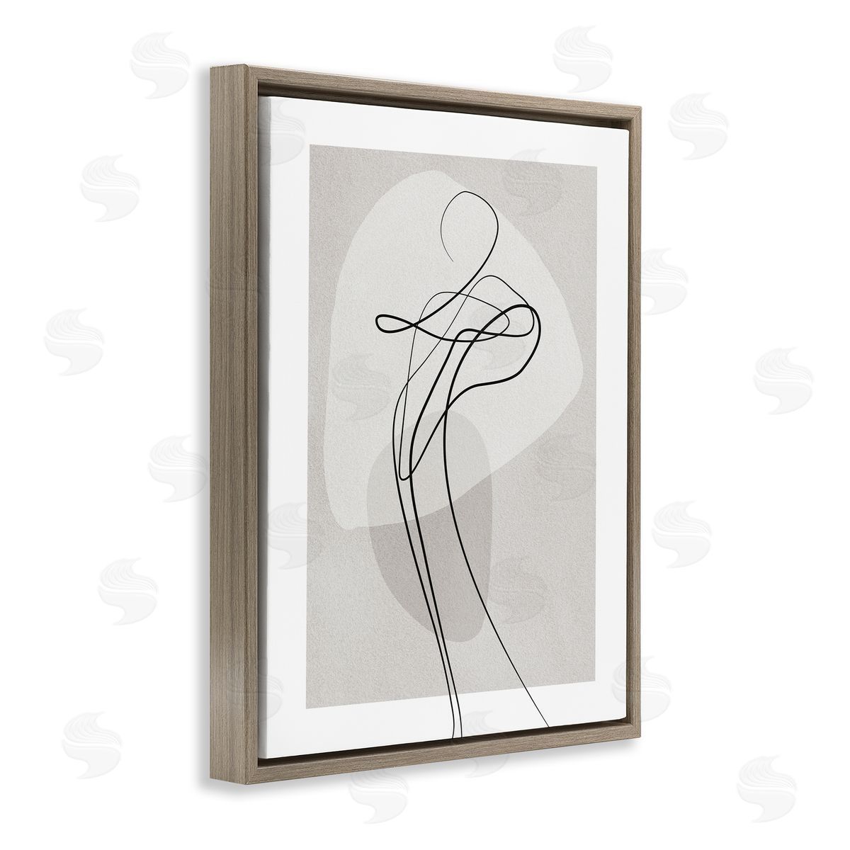 Design Fabrikken Fluid Human Form Abstract Bold Linework