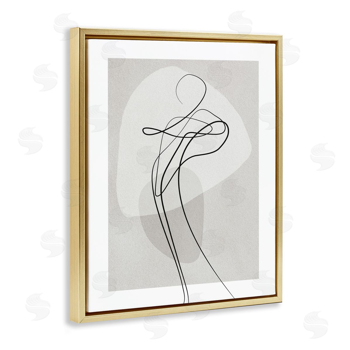 Design Fabrikken Fluid Human Form Abstract Bold Linework