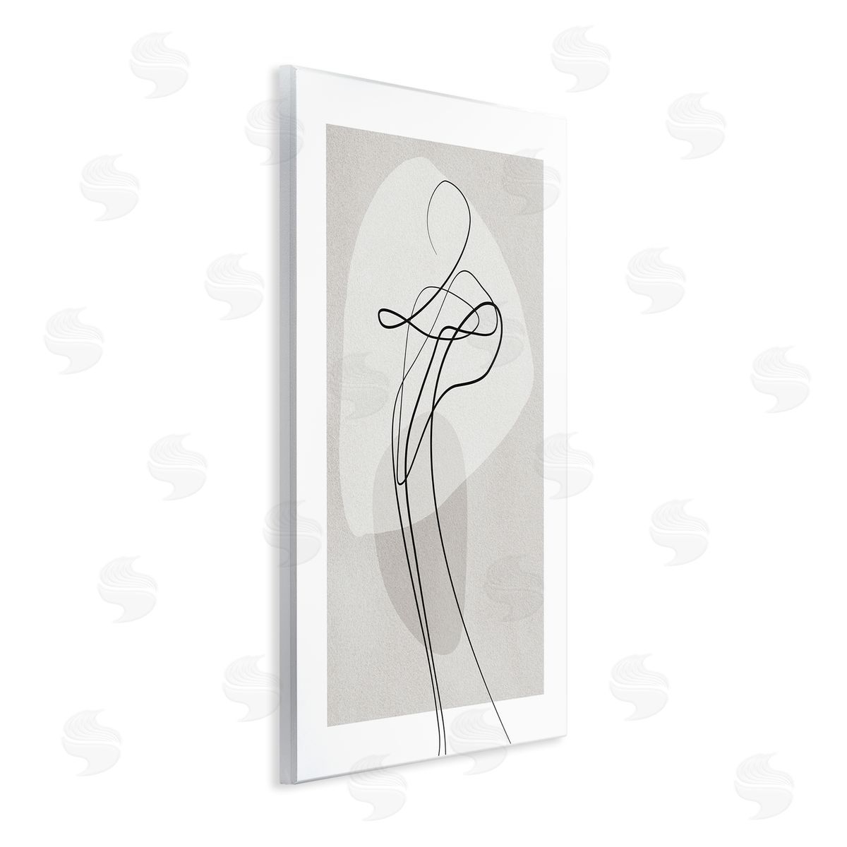 Design Fabrikken Fluid Human Form Abstract Bold Linework