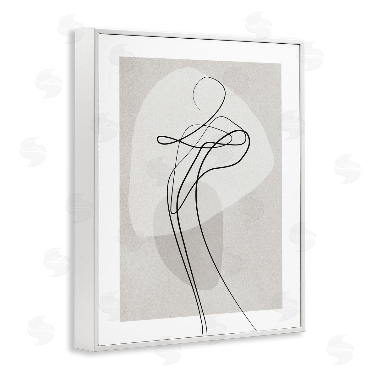 Design Fabrikken Fluid Human Form Abstract Bold Linework