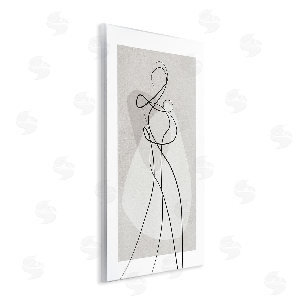 Design Fabrikken Surreal Figure Expressive Body Abstract Contemporary