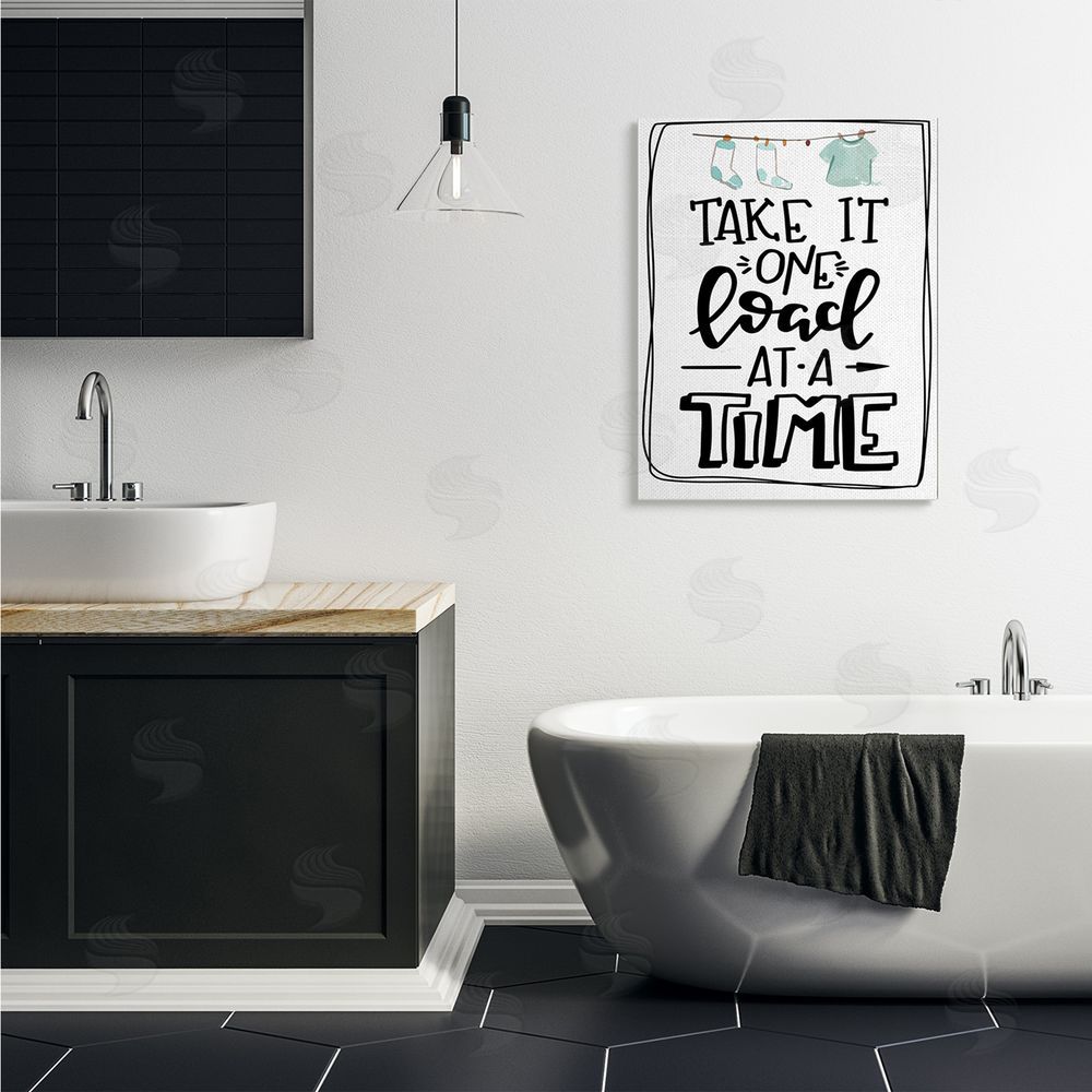 Nicole DeCamp One Load At A Time Laundry Humor Clothesline