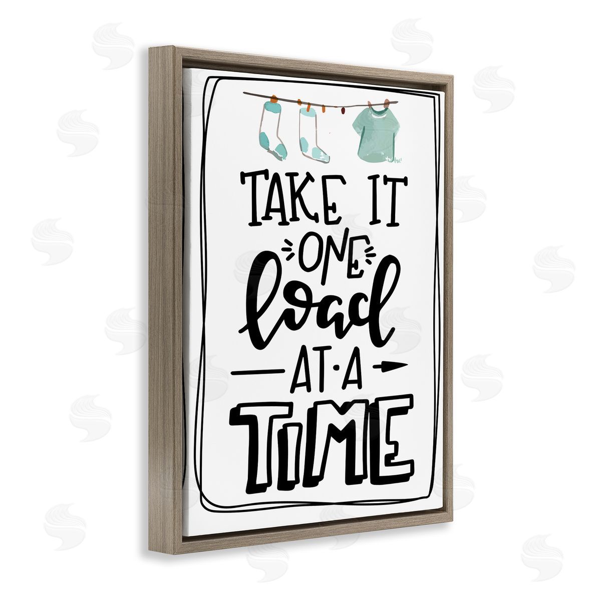 Nicole DeCamp One Load At A Time Laundry Humor Clothesline