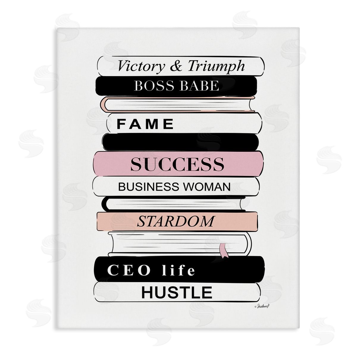 Martina Pavlova Victory Triumph Boss Babe Motivational Bookstack