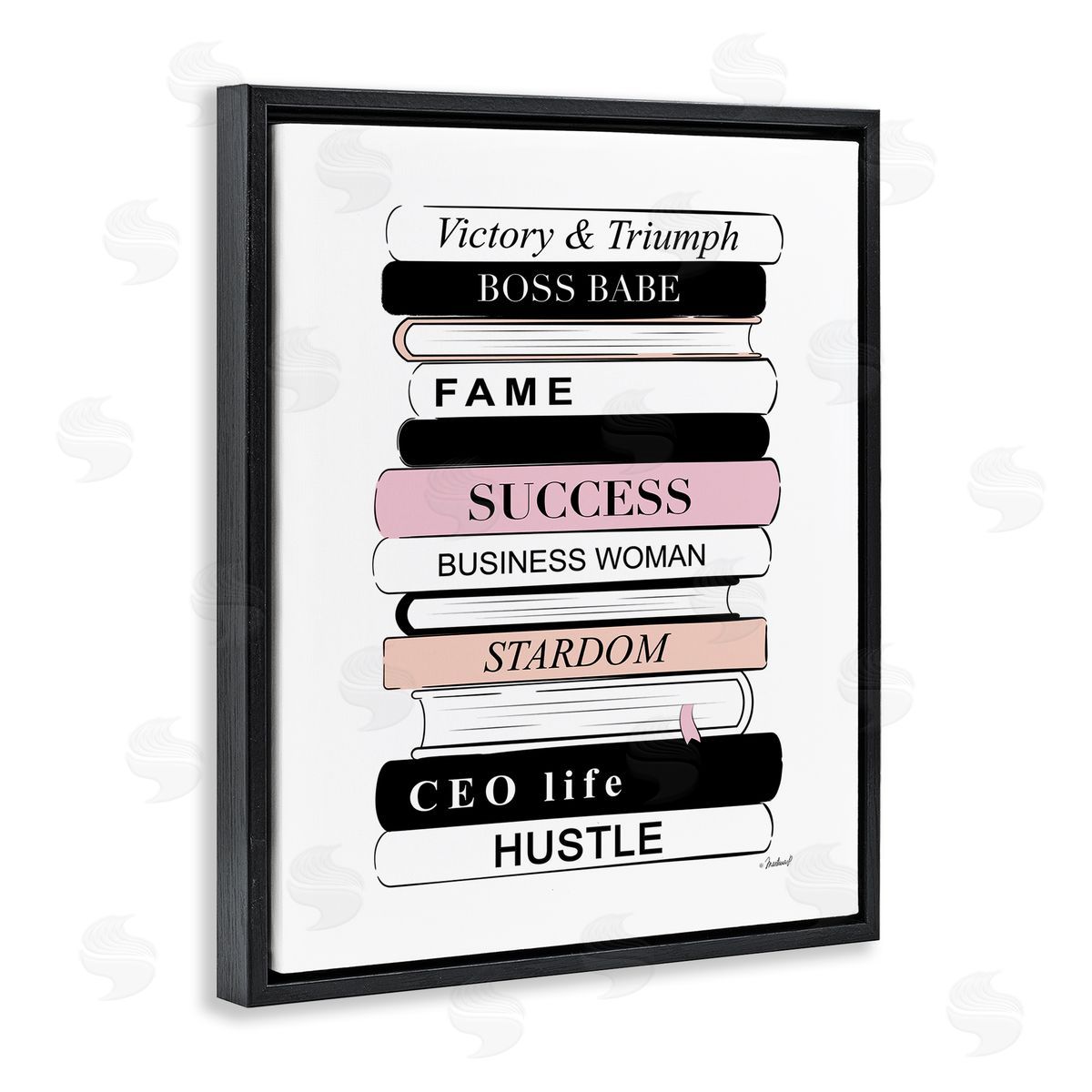 Martina Pavlova Victory Triumph Boss Babe Motivational Bookstack