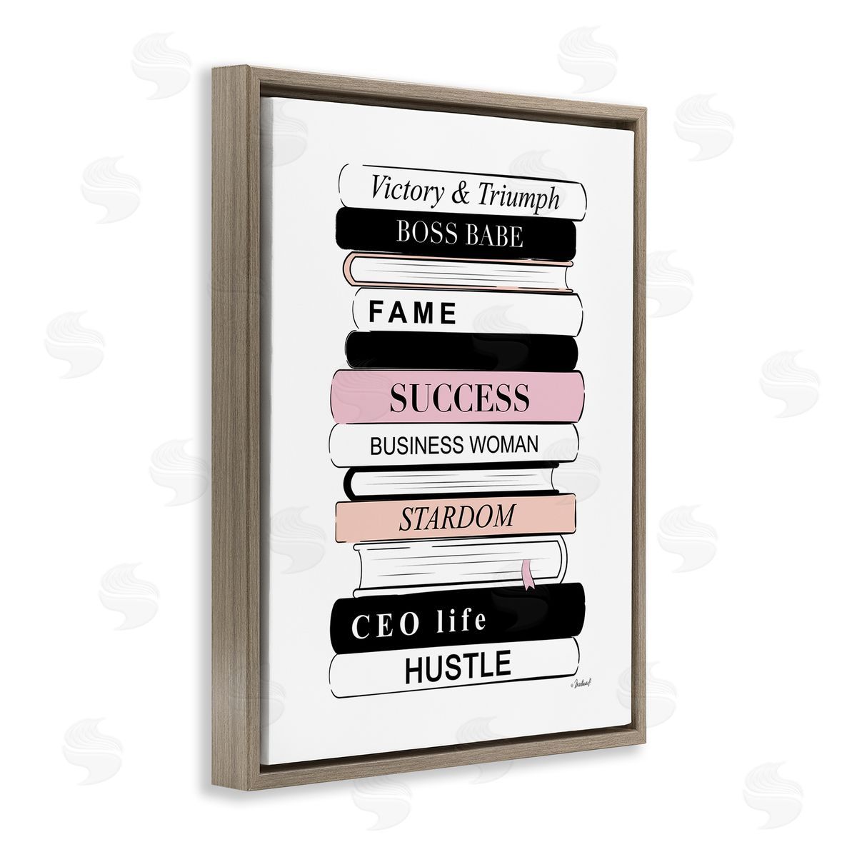 Martina Pavlova Victory Triumph Boss Babe Motivational Bookstack