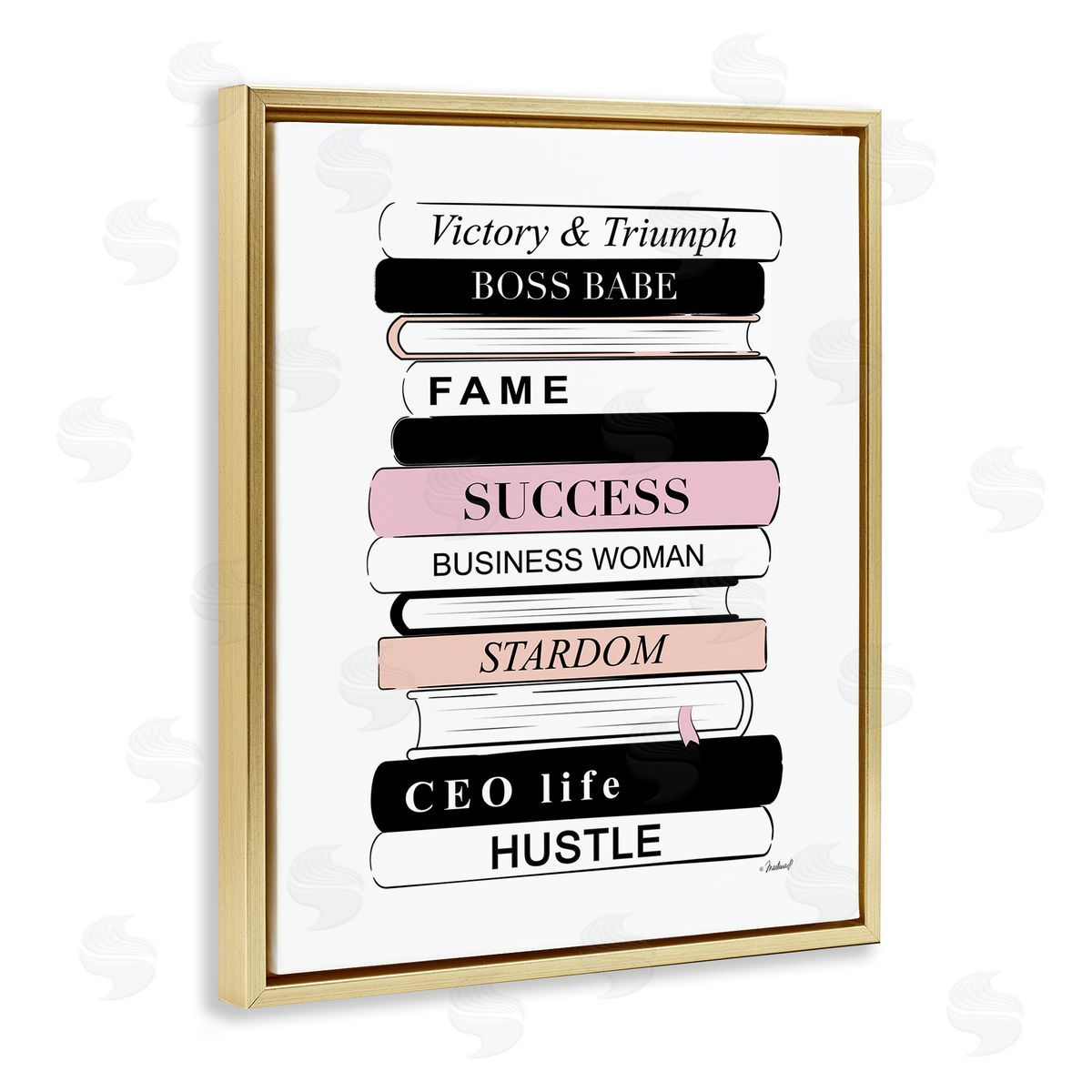 Martina Pavlova Victory Triumph Boss Babe Motivational Bookstack