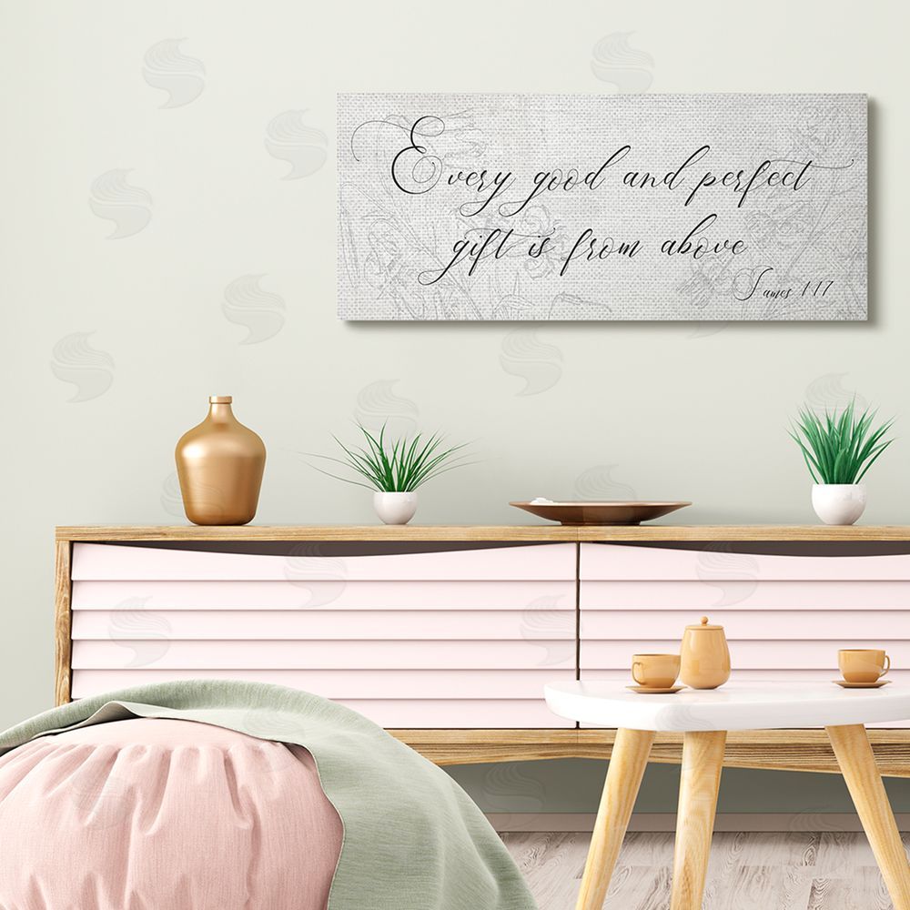 Stupell Studio Good and Perfect Gift fr_sideom Above Proverbs James 1:17