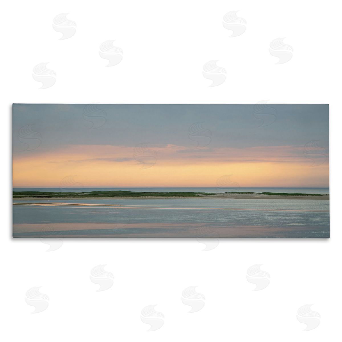 Brooke T. Ryan Soothing Coastal Beach Landscape Sunset Sky