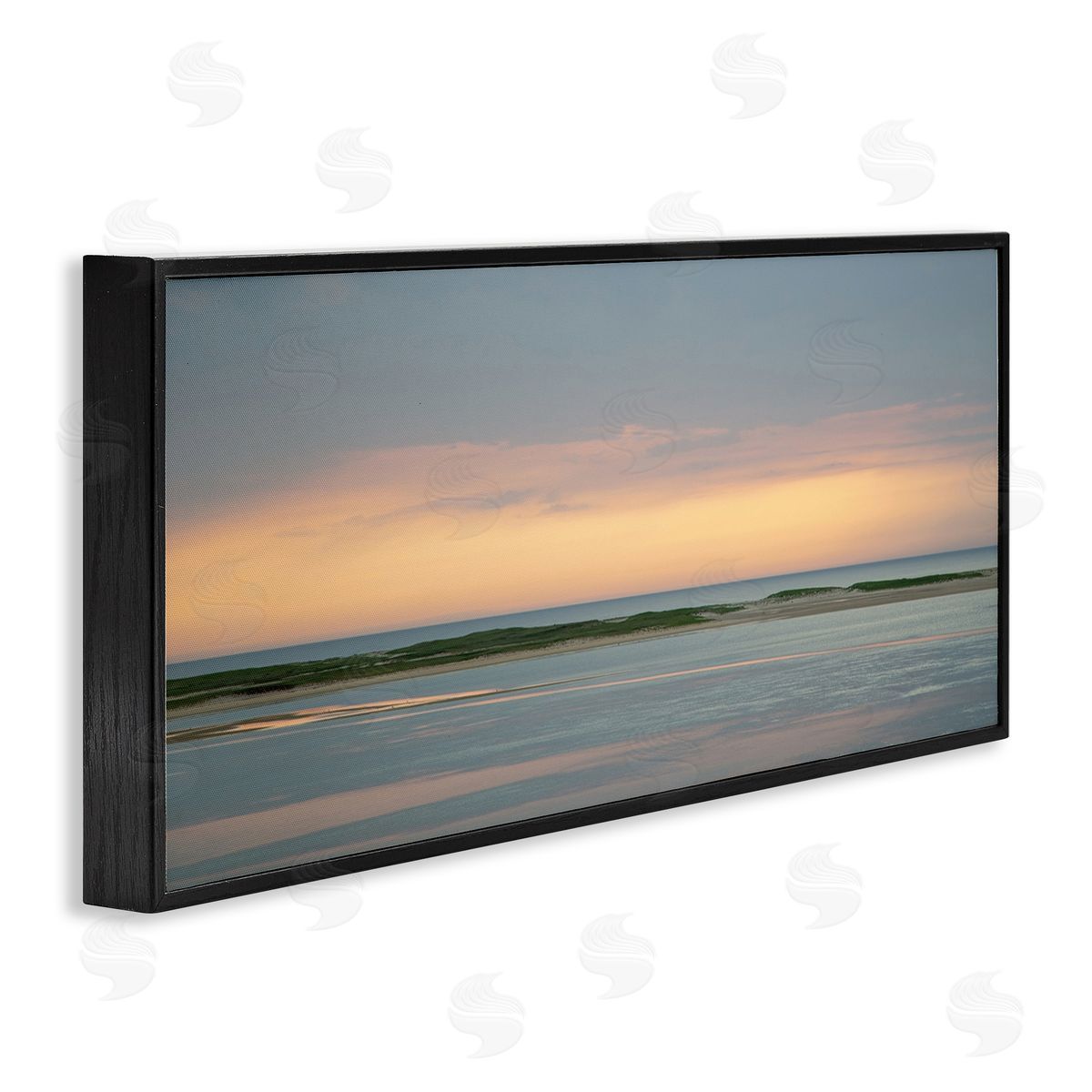 Brooke T. Ryan Soothing Coastal Beach Landscape Sunset Sky