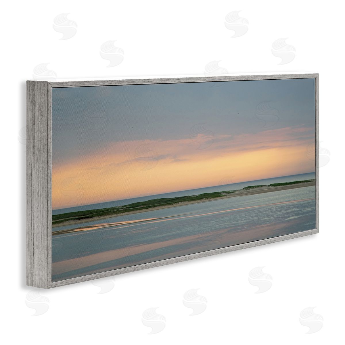 Brooke T. Ryan Soothing Coastal Beach Landscape Sunset Sky