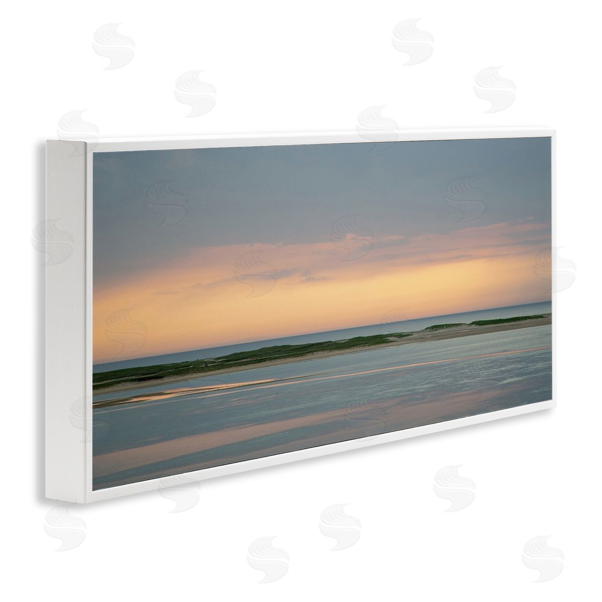 Brooke T. Ryan Soothing Coastal Beach Landscape Sunset Sky
