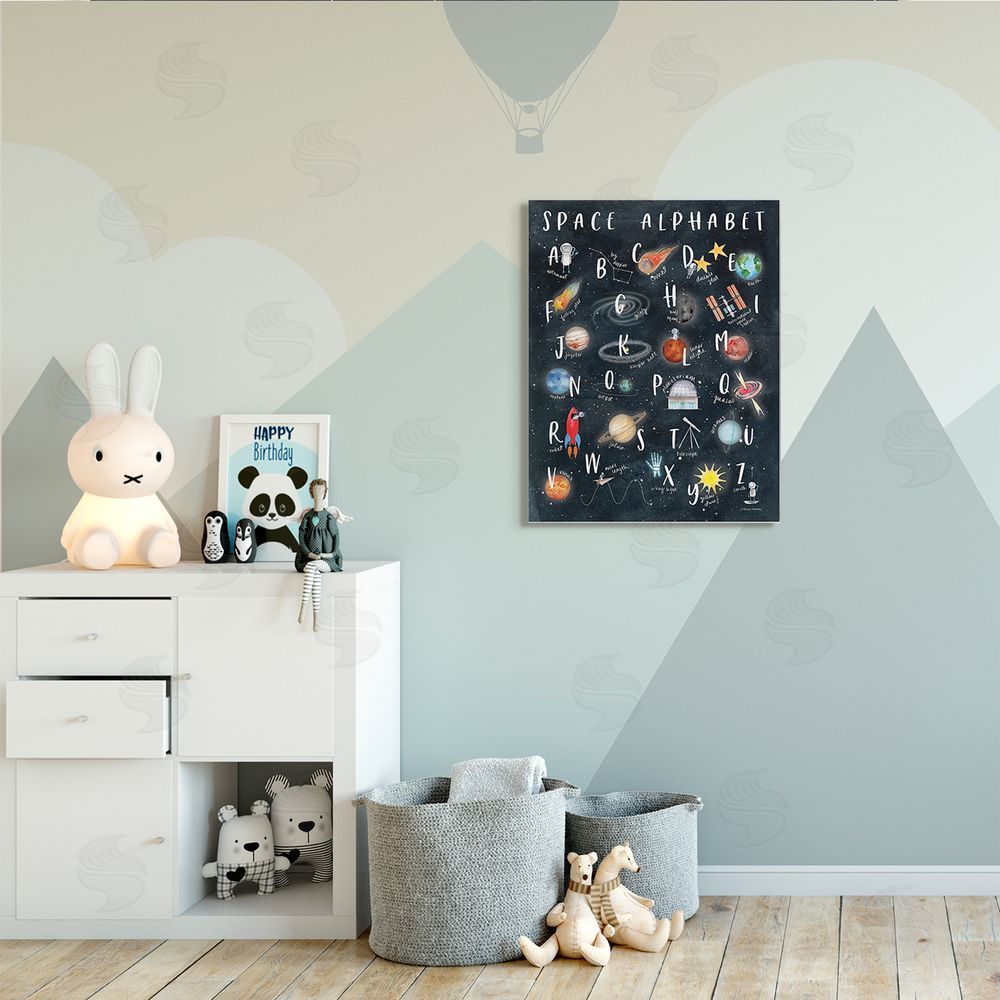 Rachel Nieman Space Alphabet Playful Big Dipper Earth Galaxy