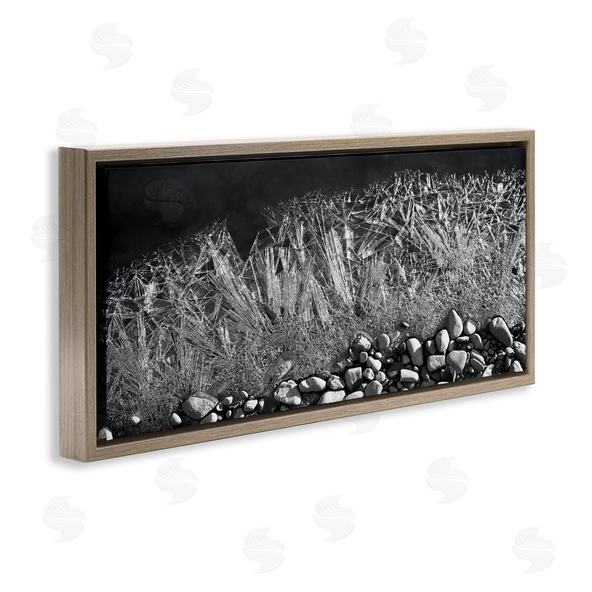 Janice Gaynor fr_sideozen Water Crystals Nautical Coast Black White