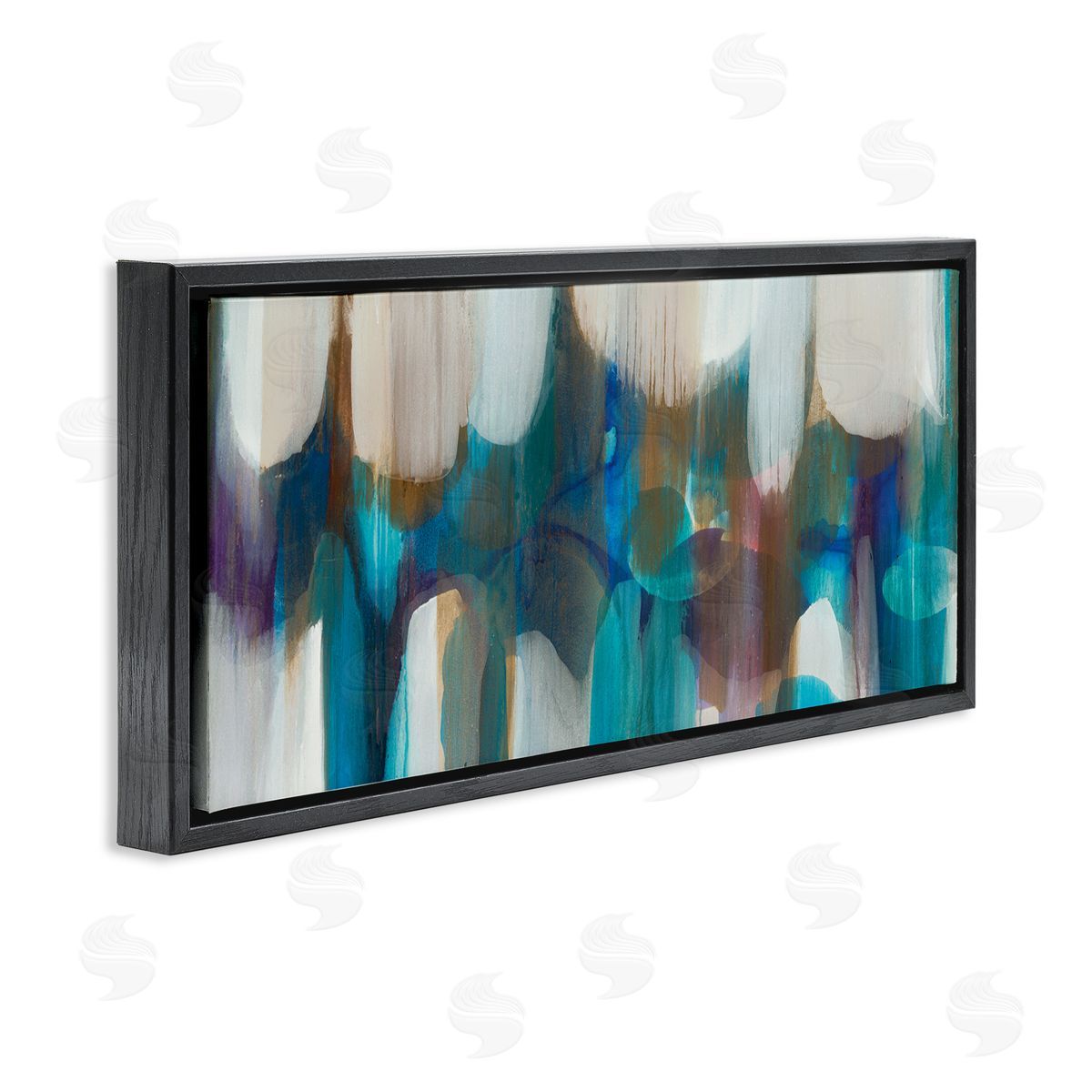 Liz Jardine Mesmerizing Rainy Day Abstract Blue White Lights