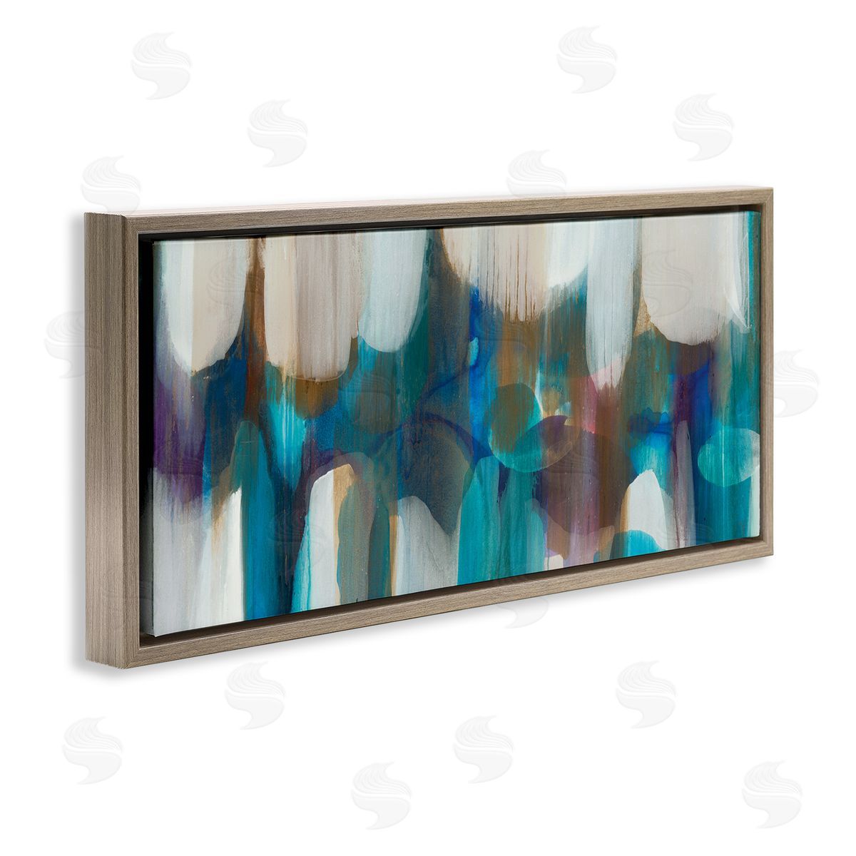 Liz Jardine Mesmerizing Rainy Day Abstract Blue White Lights