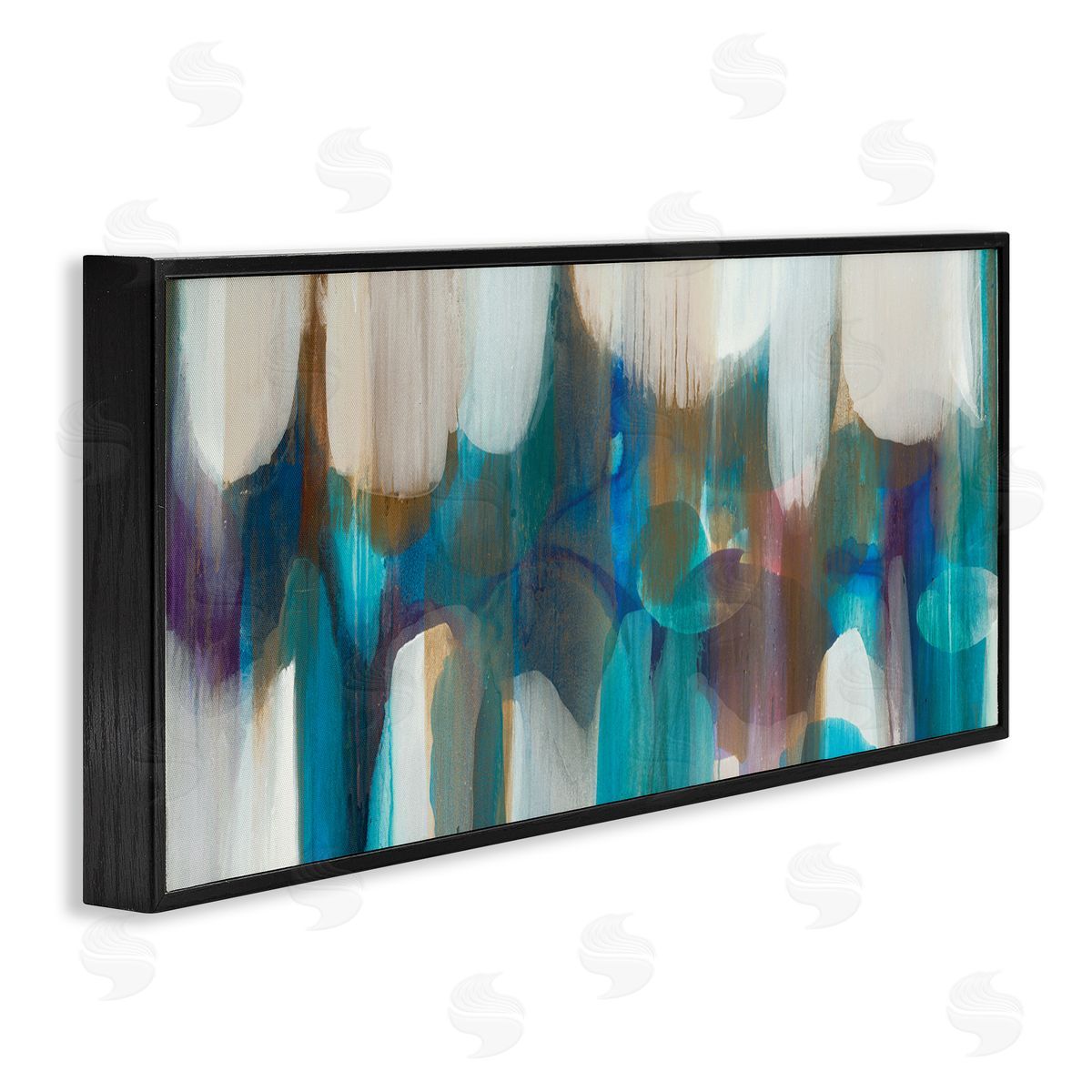 Liz Jardine Mesmerizing Rainy Day Abstract Blue White Lights