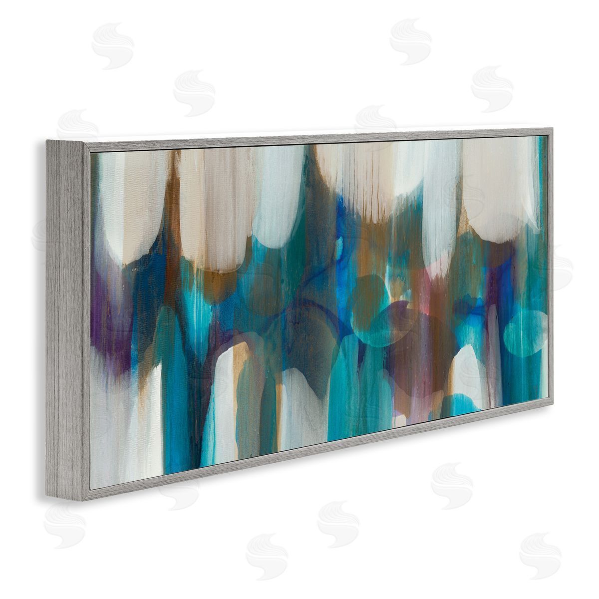 Liz Jardine Mesmerizing Rainy Day Abstract Blue White Lights