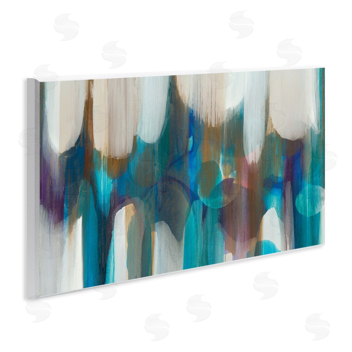 Liz Jardine Mesmerizing Rainy Day Abstract Blue White Lights