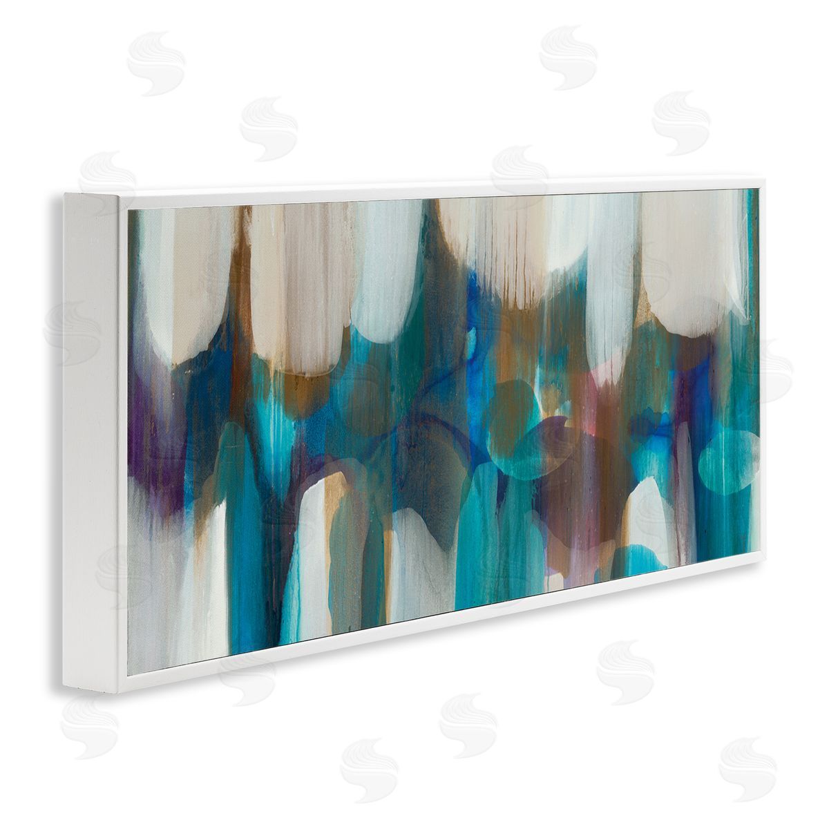 Liz Jardine Mesmerizing Rainy Day Abstract Blue White Lights