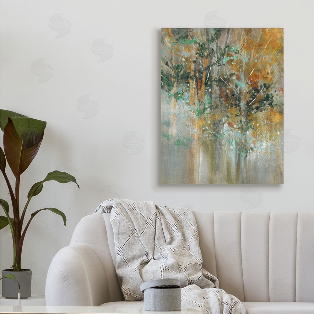 K. Nari Magical Woods Landscape Surreal Trees Green Leaves