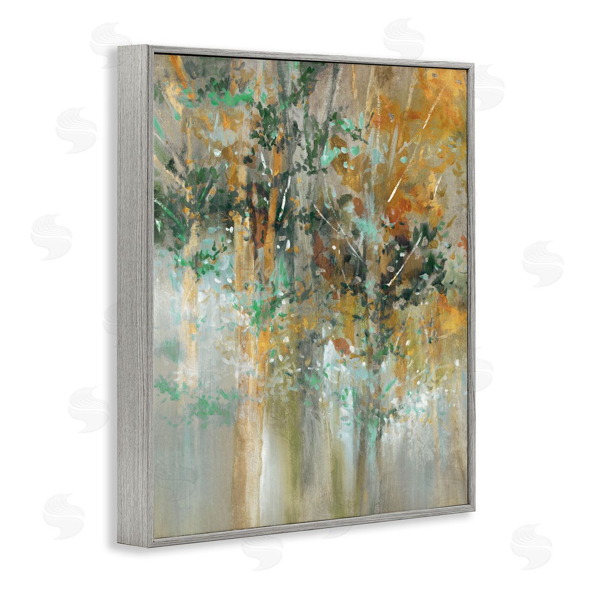 K. Nari Magical Woods Landscape Surreal Trees Green Leaves