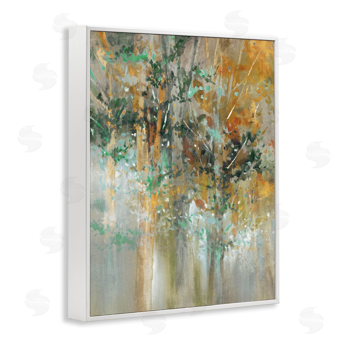 K. Nari Magical Woods Landscape Surreal Trees Green Leaves