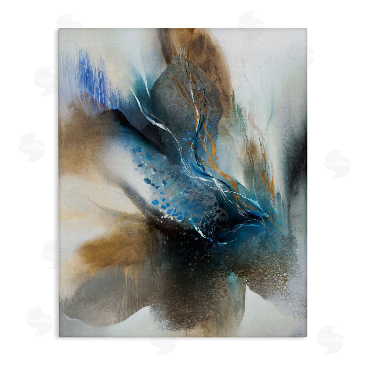 K. Nari Abstract Interpretation of Blue Speckled Bird