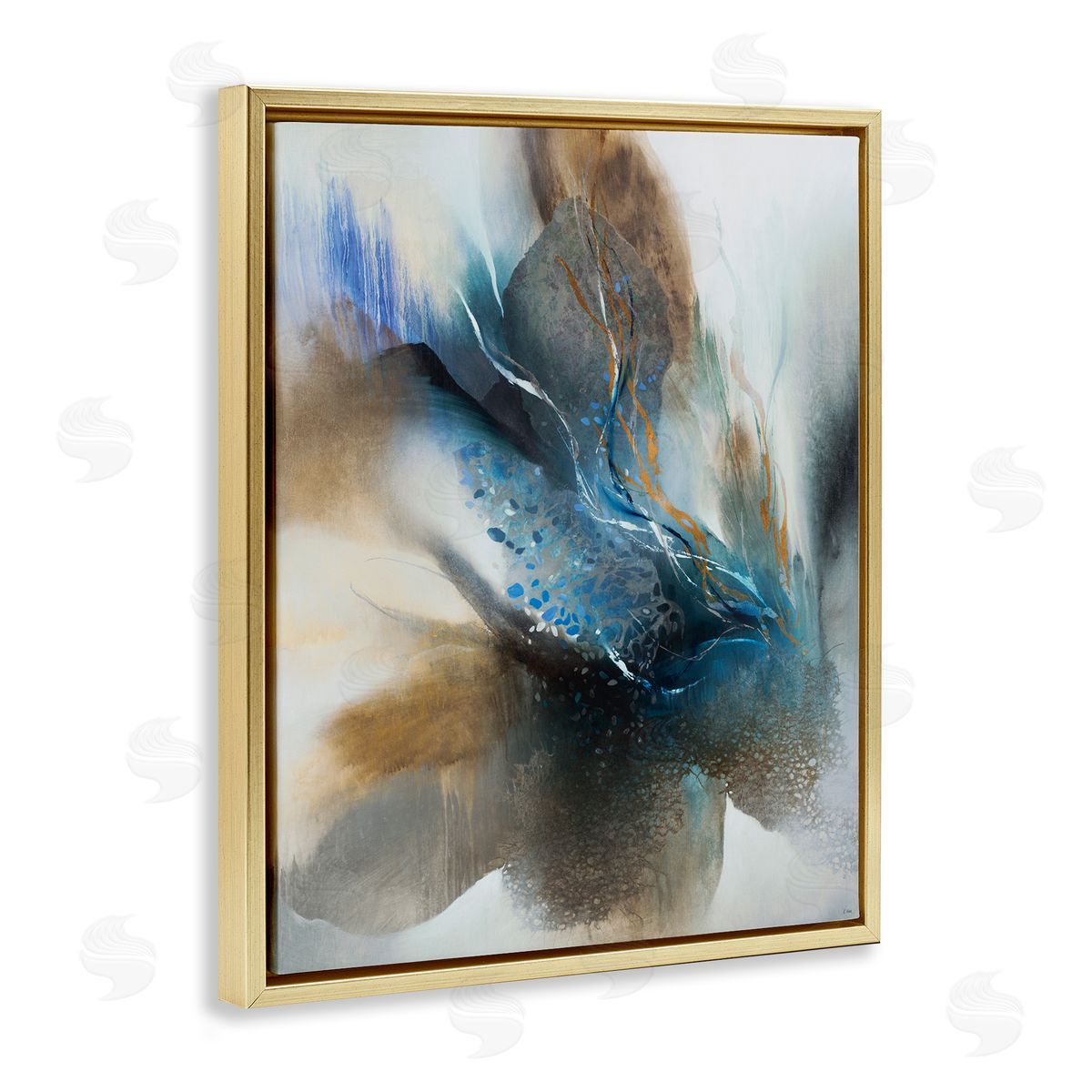 K. Nari Abstract Interpretation of Blue Speckled Bird