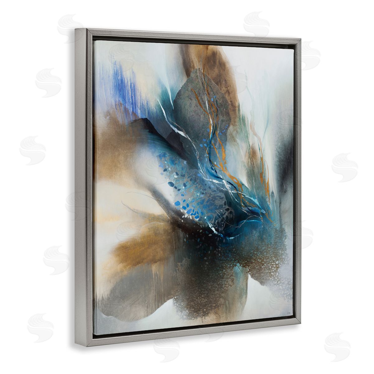 K. Nari Abstract Interpretation of Blue Speckled Bird