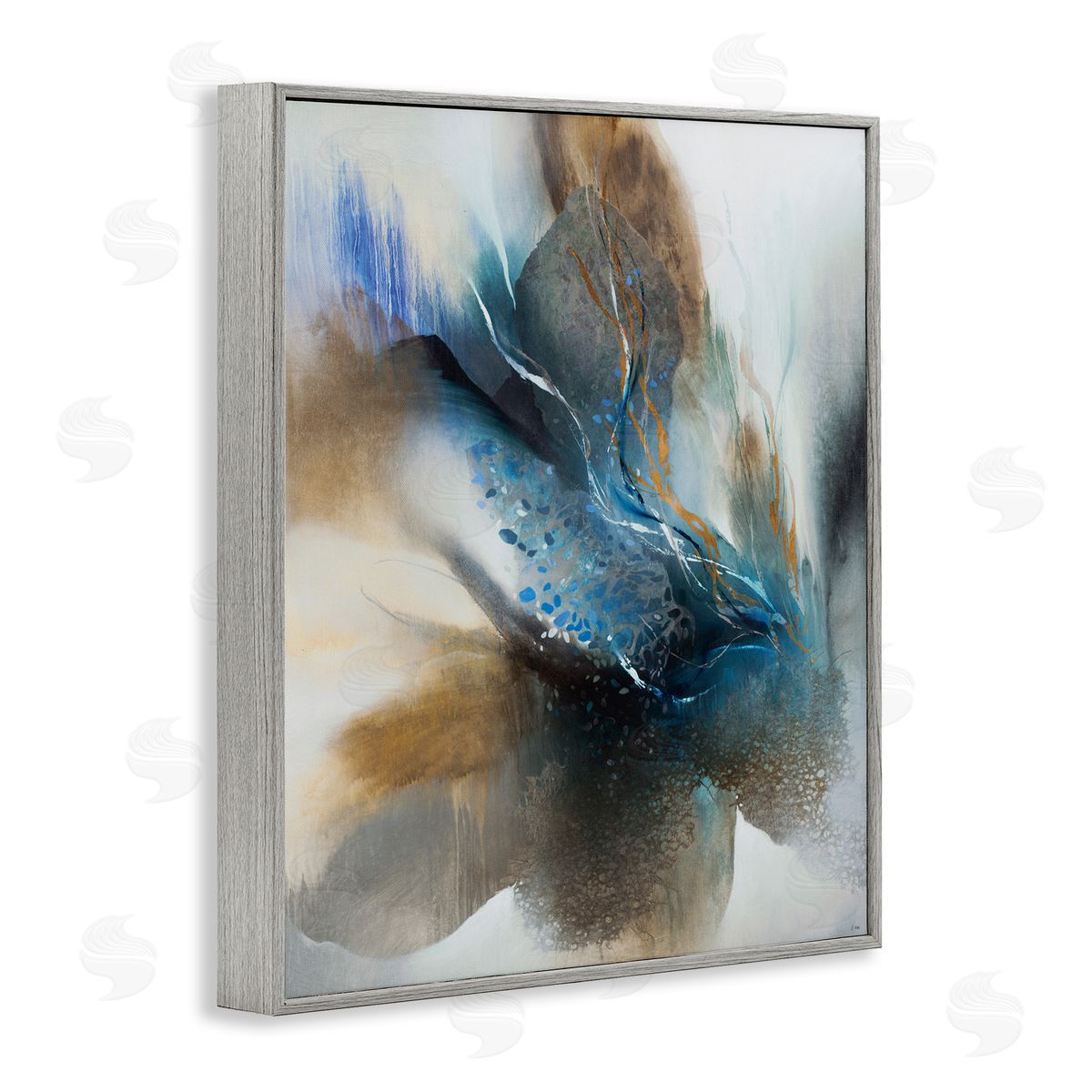 K. Nari Abstract Interpretation of Blue Speckled Bird