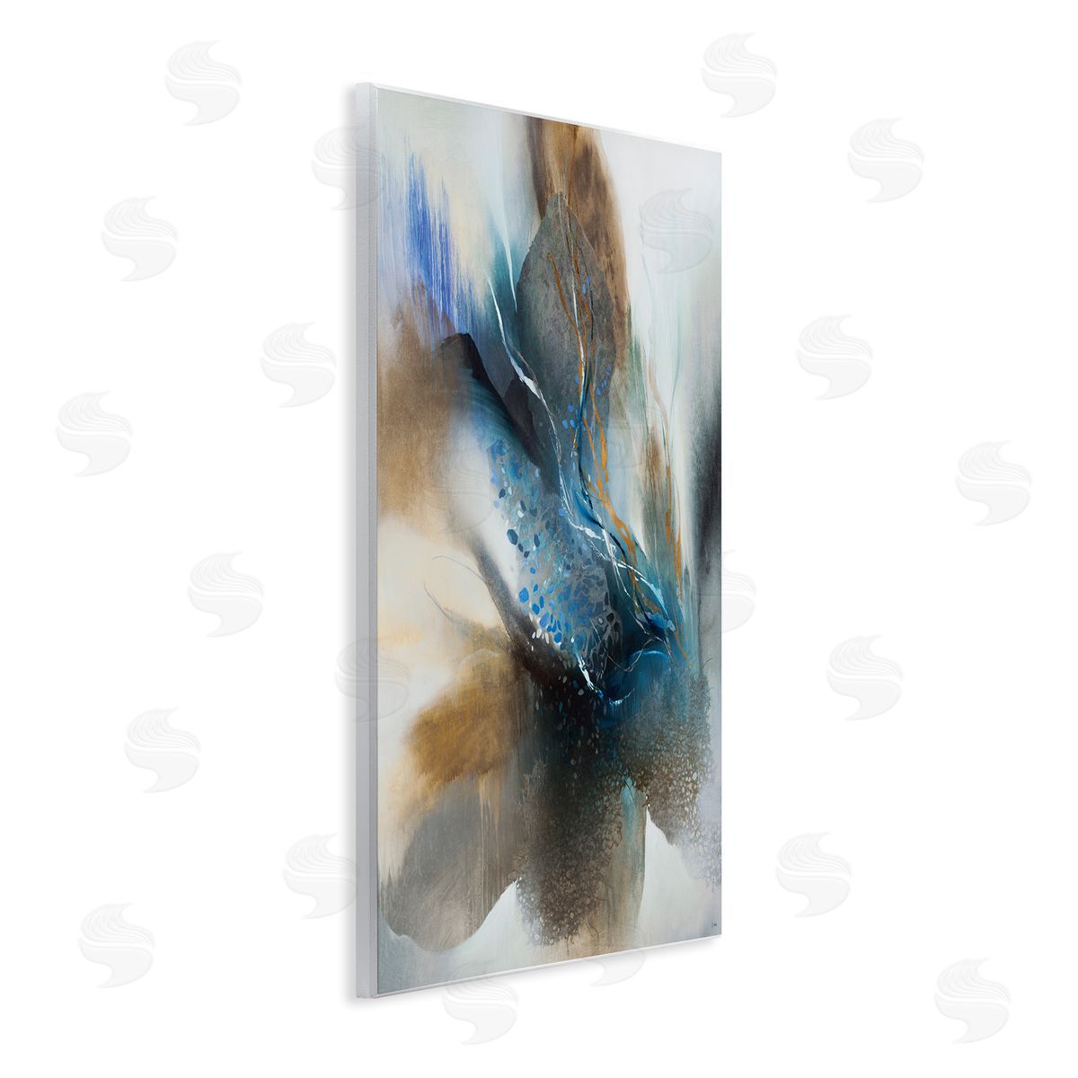 K. Nari Abstract Interpretation of Blue Speckled Bird