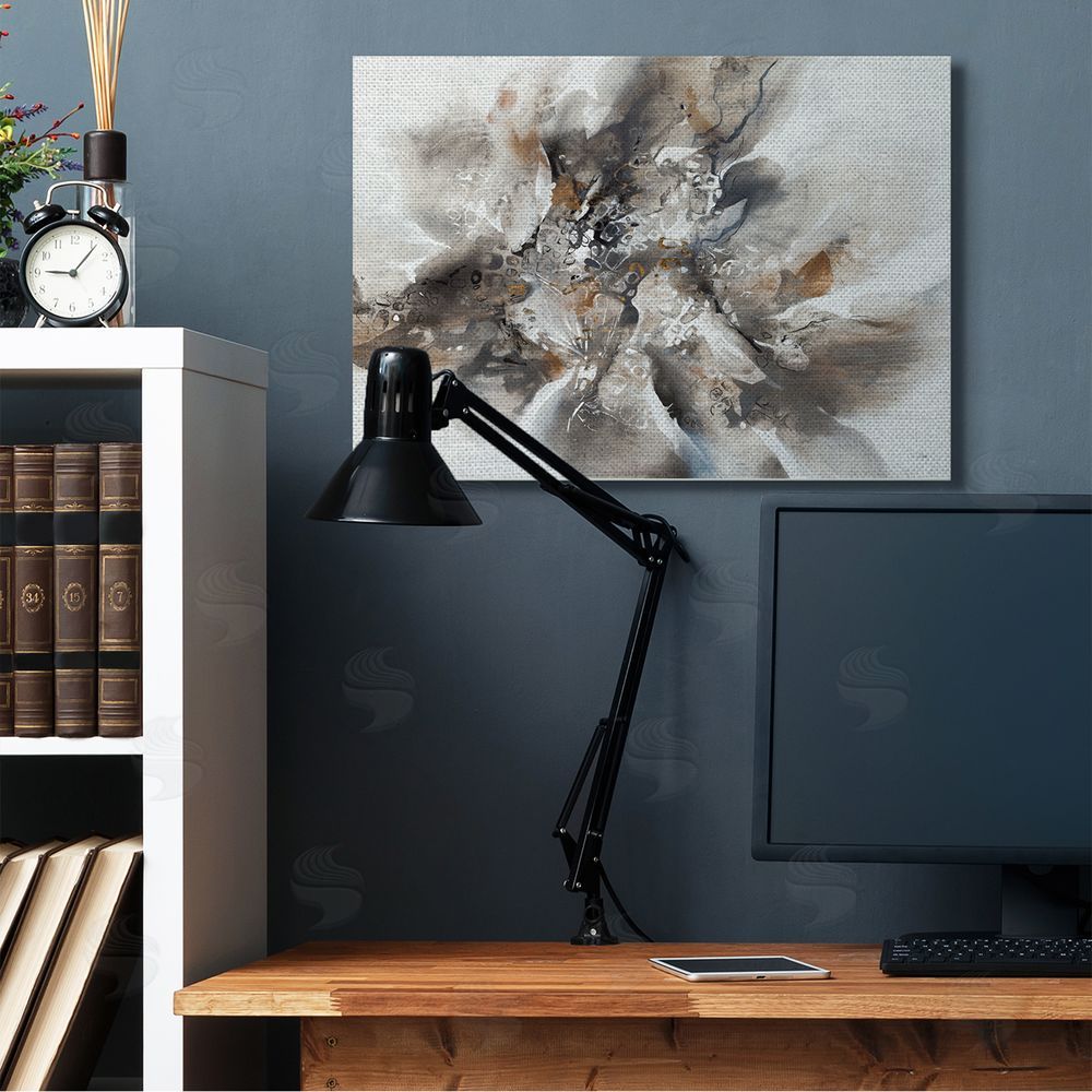 K. Nari Chaotic Abstract Brush Strokes Square Shape Patterns