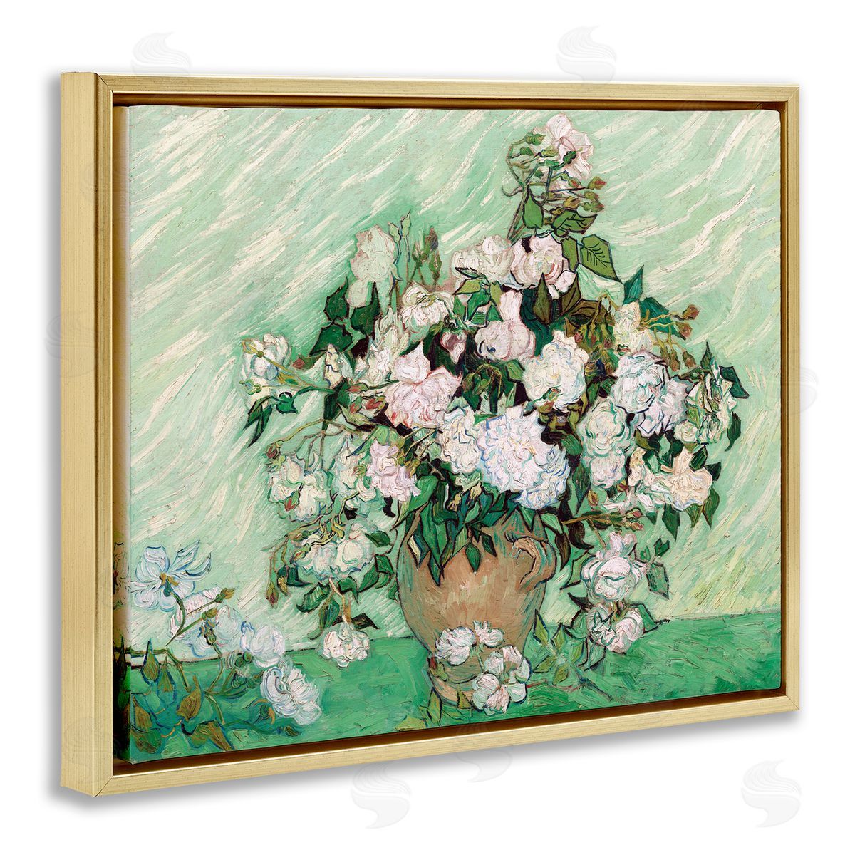 Vincent Van Gogh Impressionist Arrangement of Chrysanthemums Traditional Painting