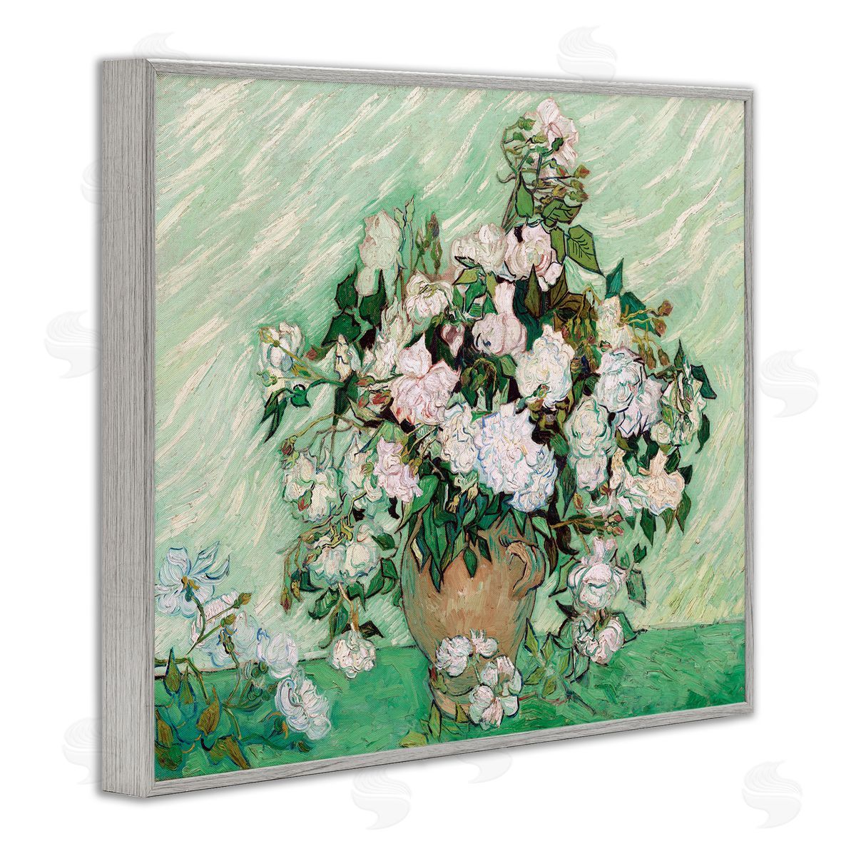 Vincent Van Gogh Impressionist Arrangement of Chrysanthemums Traditional Painting