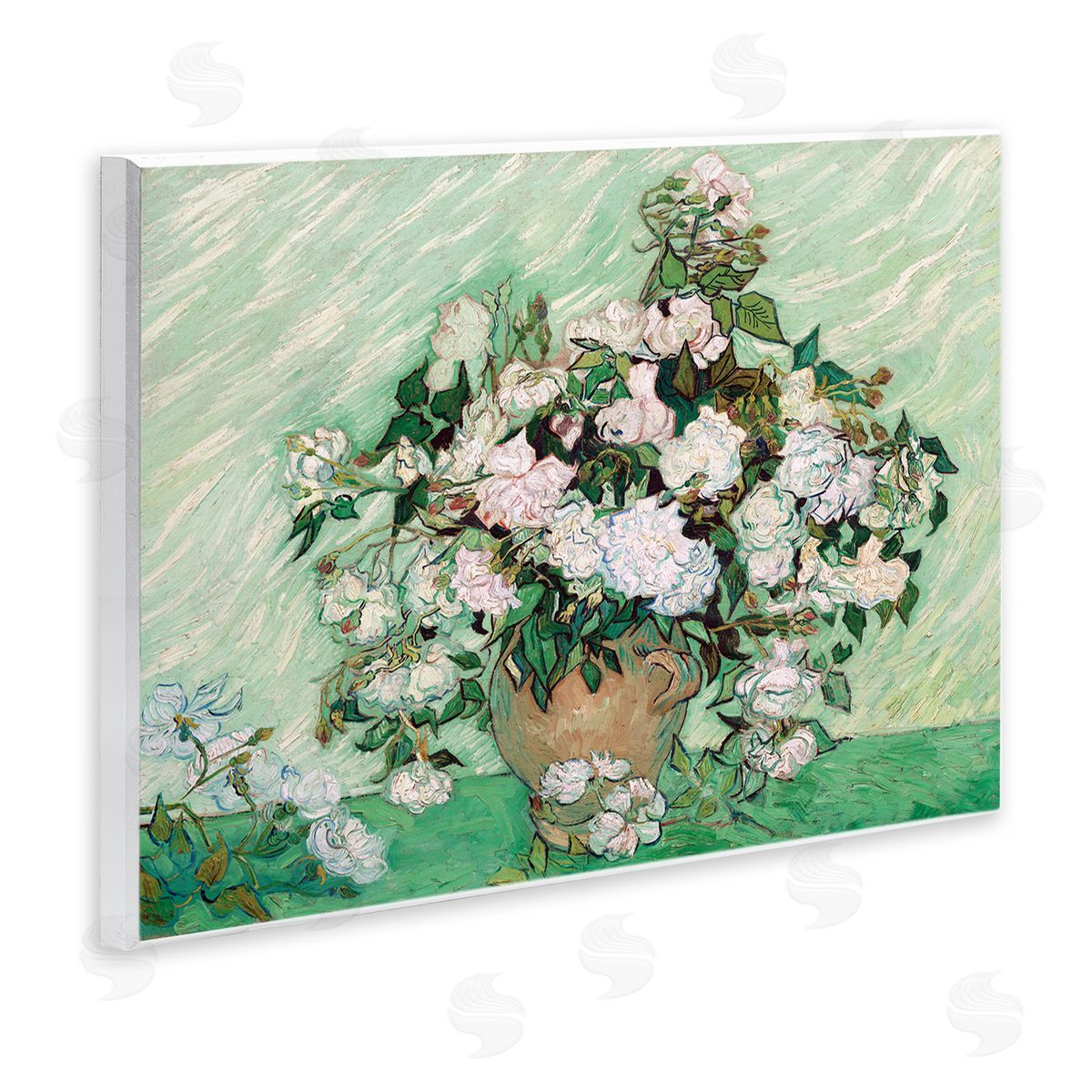 Vincent Van Gogh Impressionist Arrangement of Chrysanthemums Traditional Painting