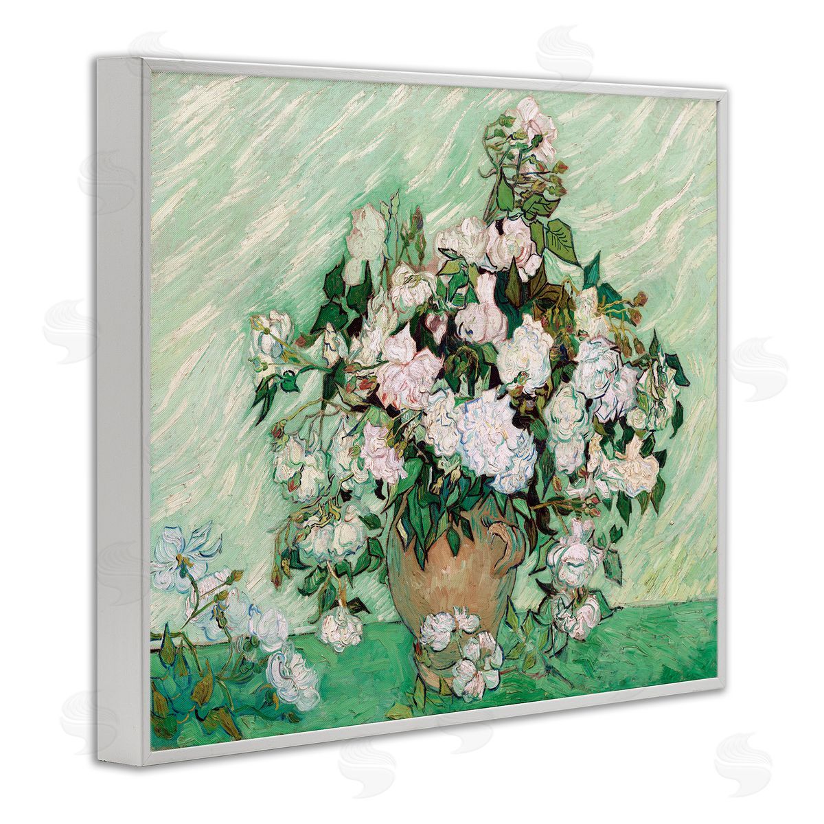 Vincent Van Gogh Impressionist Arrangement of Chrysanthemums Traditional Painting