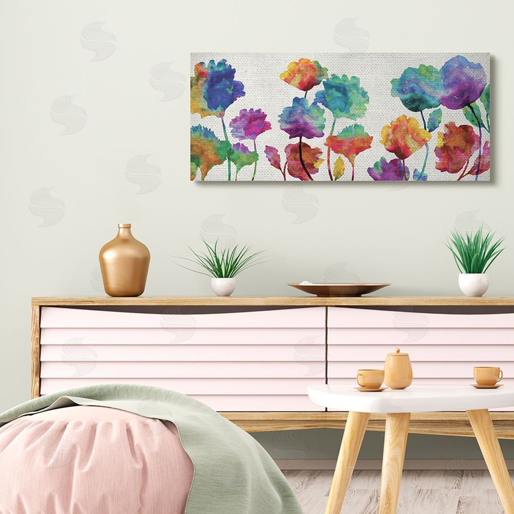 Vanessa Austin Floral Abstraction Rainbow Pop Patterned Flowers