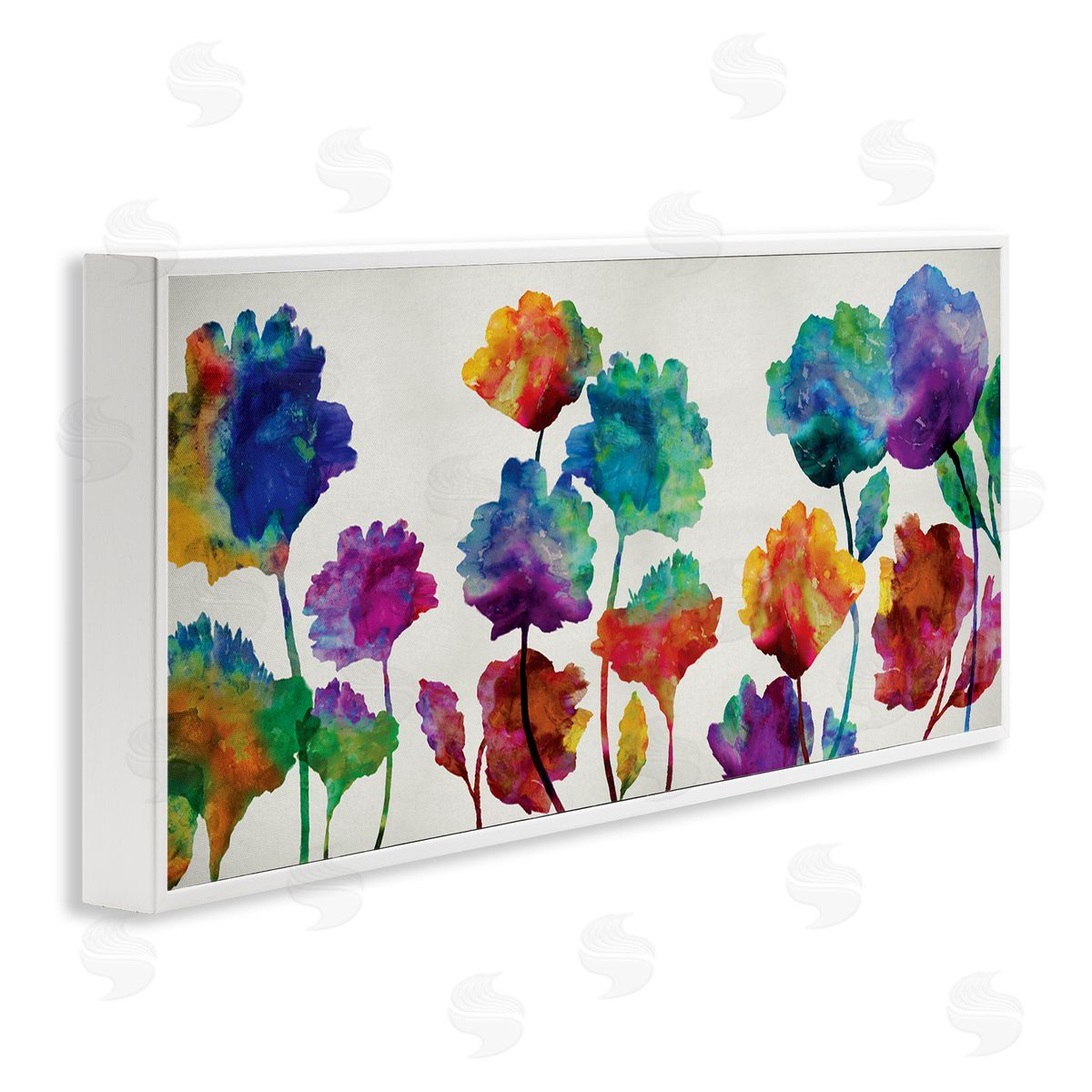 Vanessa Austin Floral Abstraction Rainbow Pop Patterned Flowers