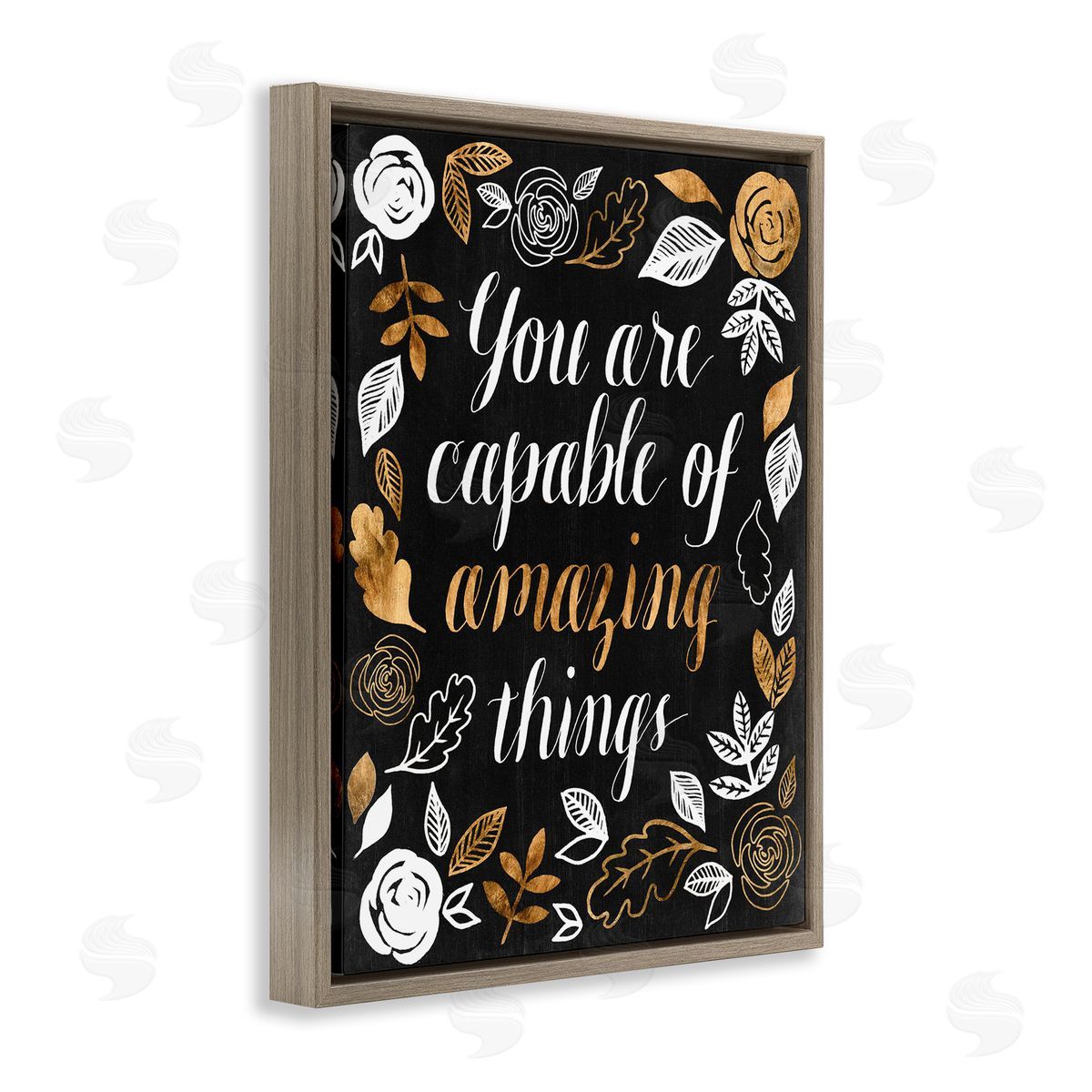 Grace Popp Capable of Amazing Things Encouragement Autumn Floral